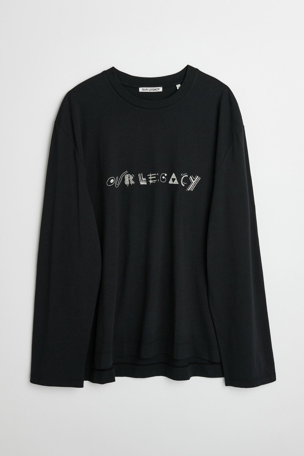 image of Our Legacy Box Longsleeve in Black, Men's (Size Small)