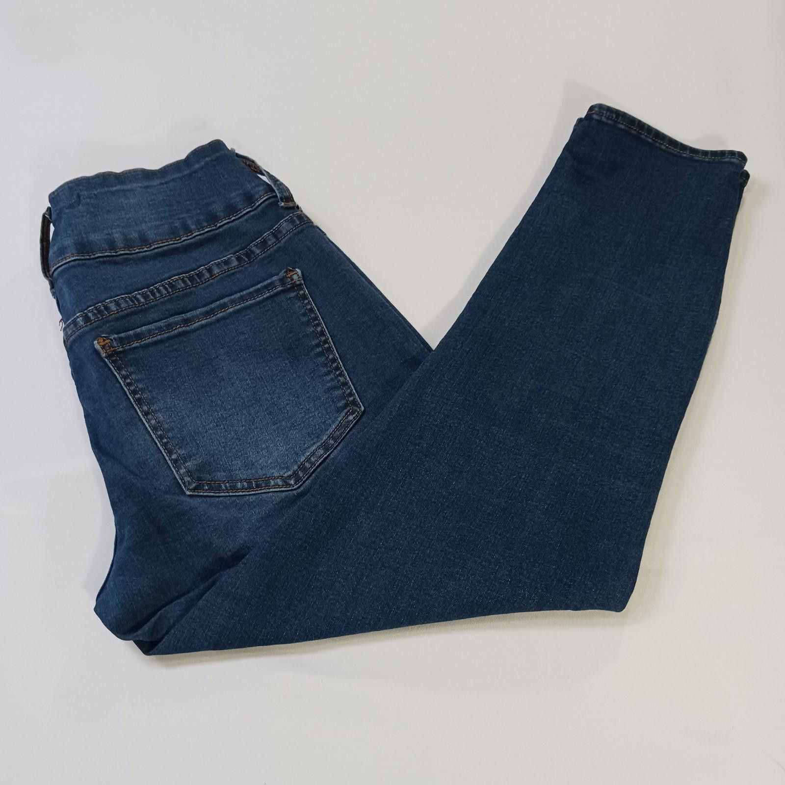 Other !It Tiffany Skinny Capri Women's 8 (26×23) Blue Jeans Pants Size 30" / US 8 / IT 44 - 2 Thumbnail