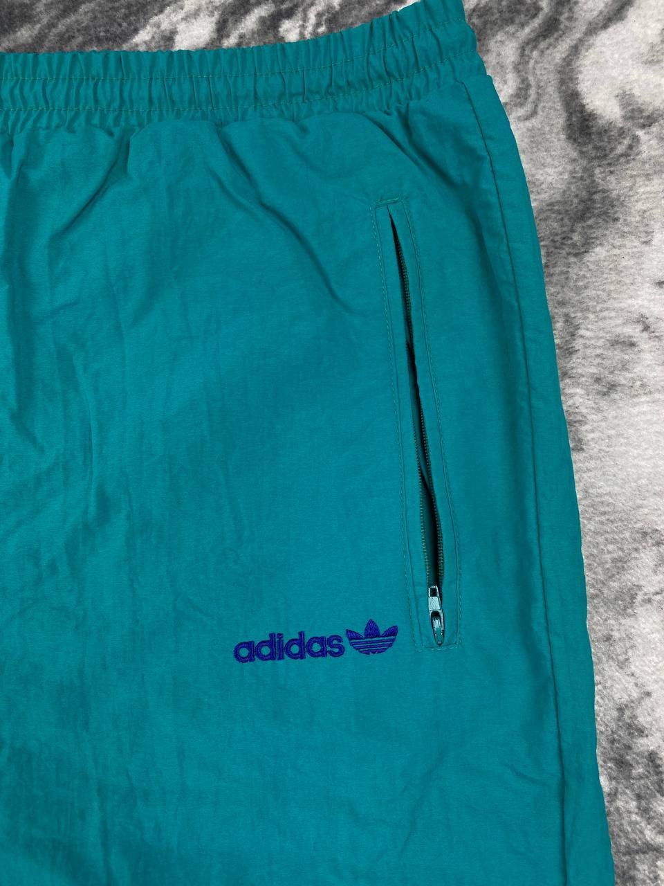 Adidas Vintage Adidas Nylon Track Suit Jacket +Pants Streetwear Size US M / EU 48-50 / 2 - 12 Thumbnail