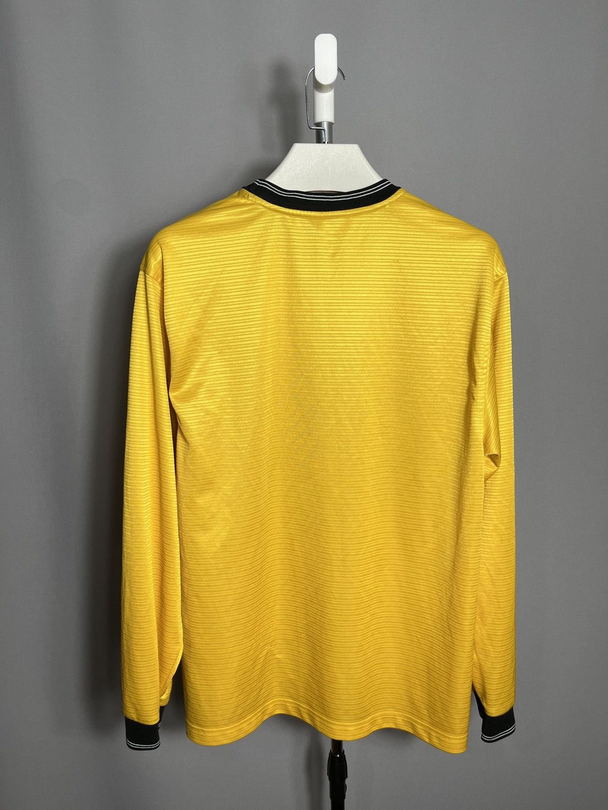 Nike × Vintage Vintage Nike bloke core y2k swoosh goalkeeper jersey 90 mens Size US L / EU 52-54 / 3 - 8 Thumbnail