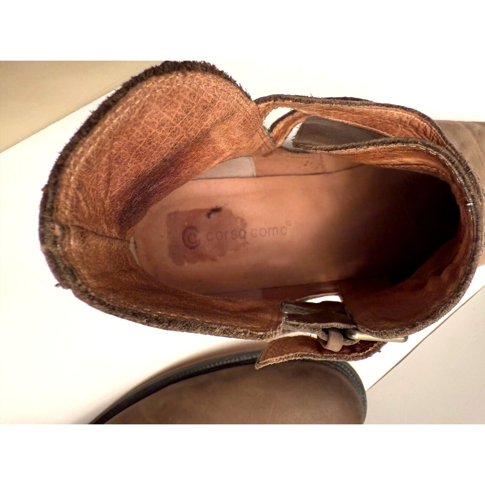 Other Women's Corso Como Islip Cutout Taupe Brown Ankle Boot 9.5 Size US 9.5 / IT 39.5 - 13 Thumbnail