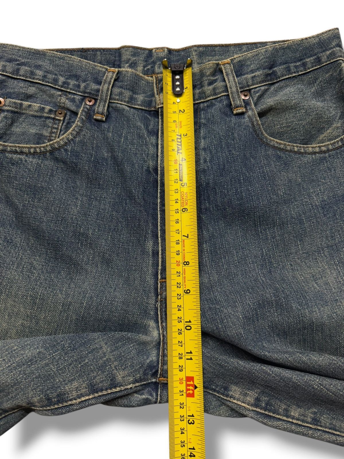 Levi's Vintage Clothing Vintage Levi’s 502 Big E Selvedge Denim Jeans Japan | W30 Size US 30 / EU 46 - 18 Thumbnail