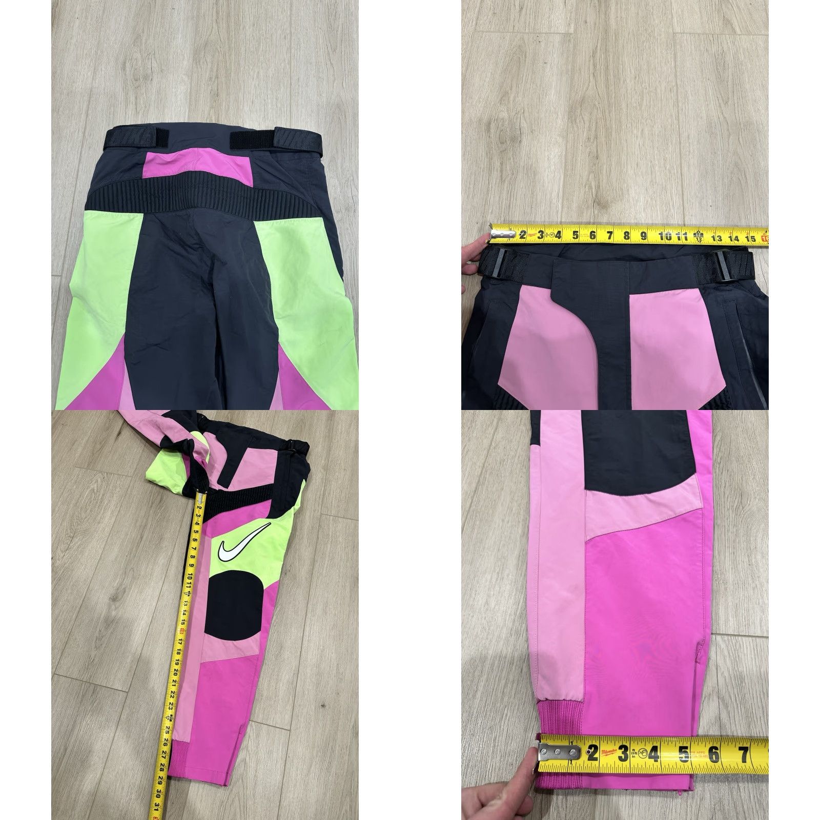 Nike Nike Wmns x Ambush Motorcycle Pants Active Fuchsia/Magic Flamingo XS Women Trousers Size 26" / US 2 / IT 38 - 9 Thumbnail