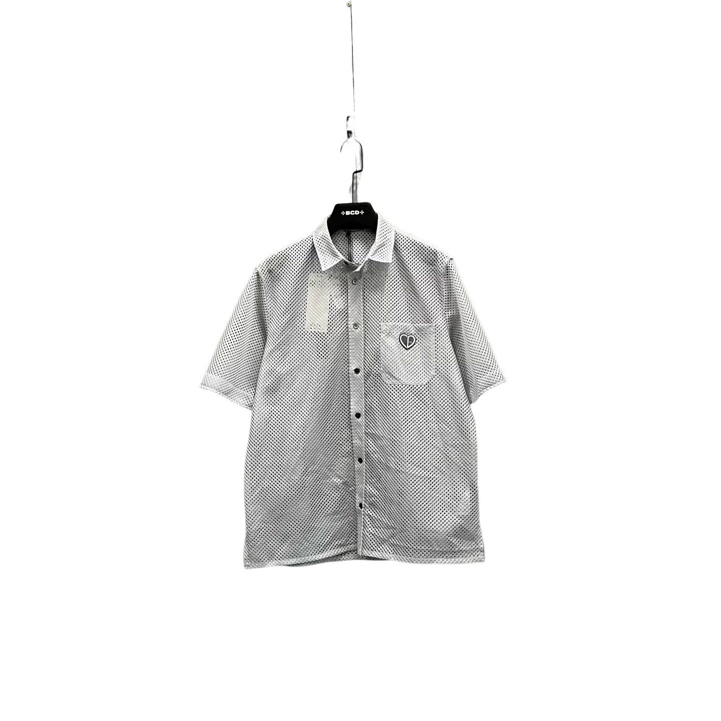 Dior Dior Logo Patch Mesh Shirt Size M Size US M / EU 48-50 / 2 - 1 Thumbnail
