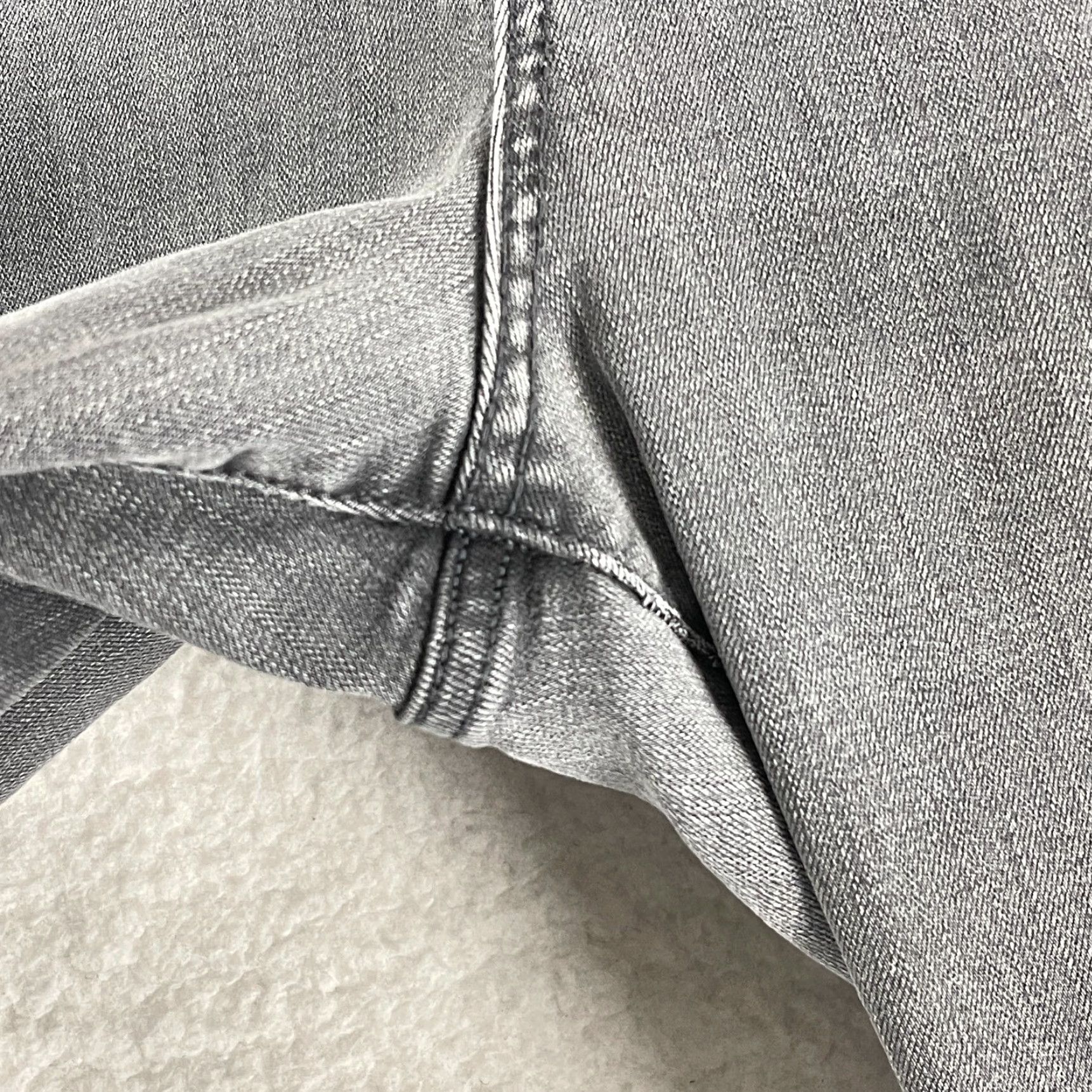 Vintage KUT from the Kloth Catherine Boyfriend Fit Jeans Womens Mid-Rise Size 14 Gray Size 36" / US 14 / IT 50 - 7 Thumbnail