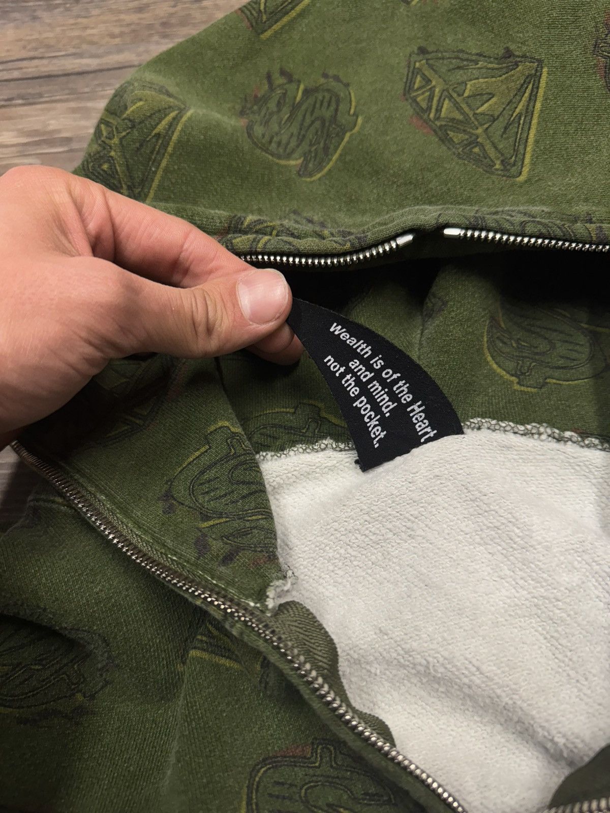 Billionaire Boys Club Billionaire Boys Club Money & Diamonds Early 2000’s Hoodie Size US L / EU 52-54 / 3 - 6 Thumbnail
