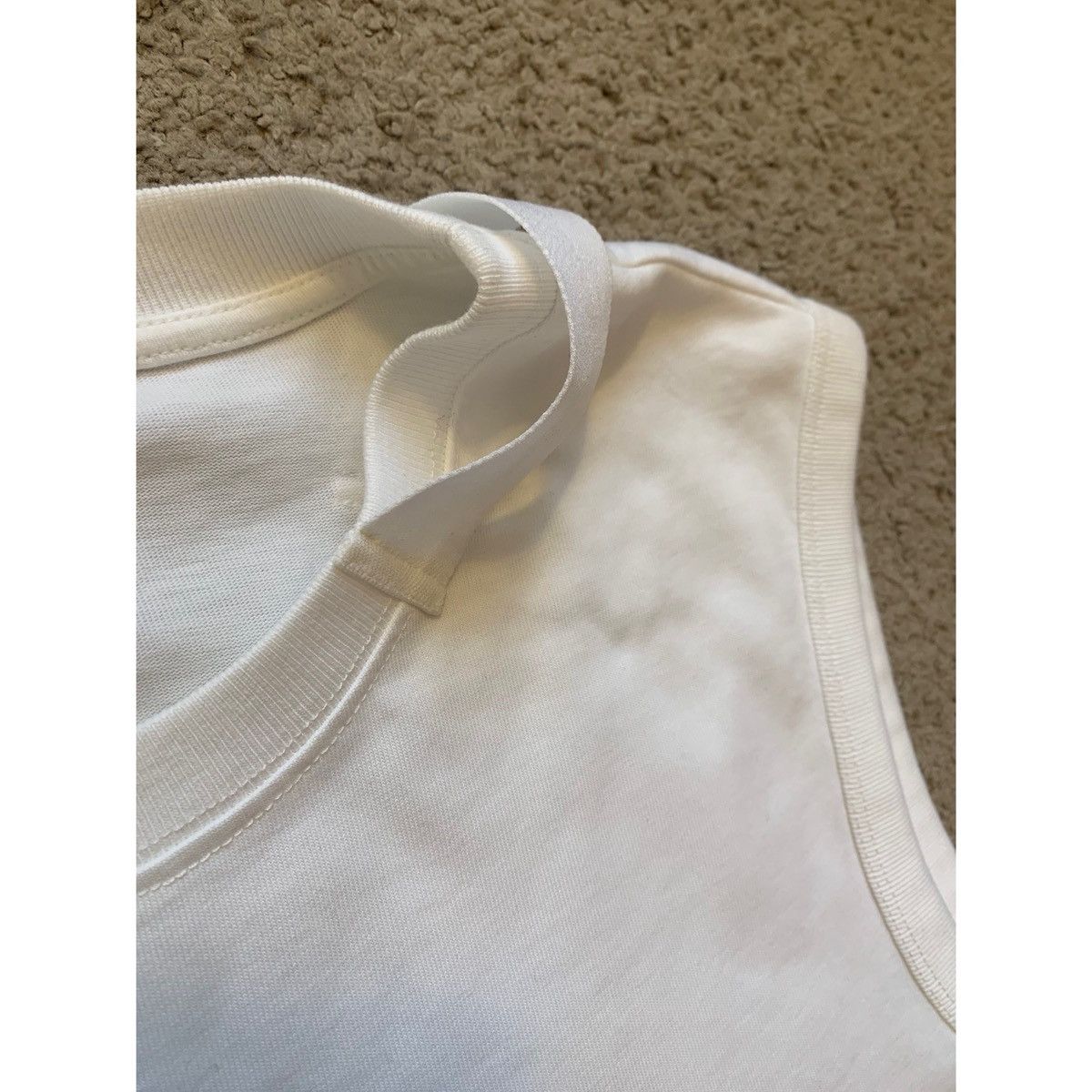 Helmut Lang HELMUT LANG POET TEXT LOGO MUSCLE TANK TOP Size US M / EU 48-50 / 2 - 10 Thumbnail