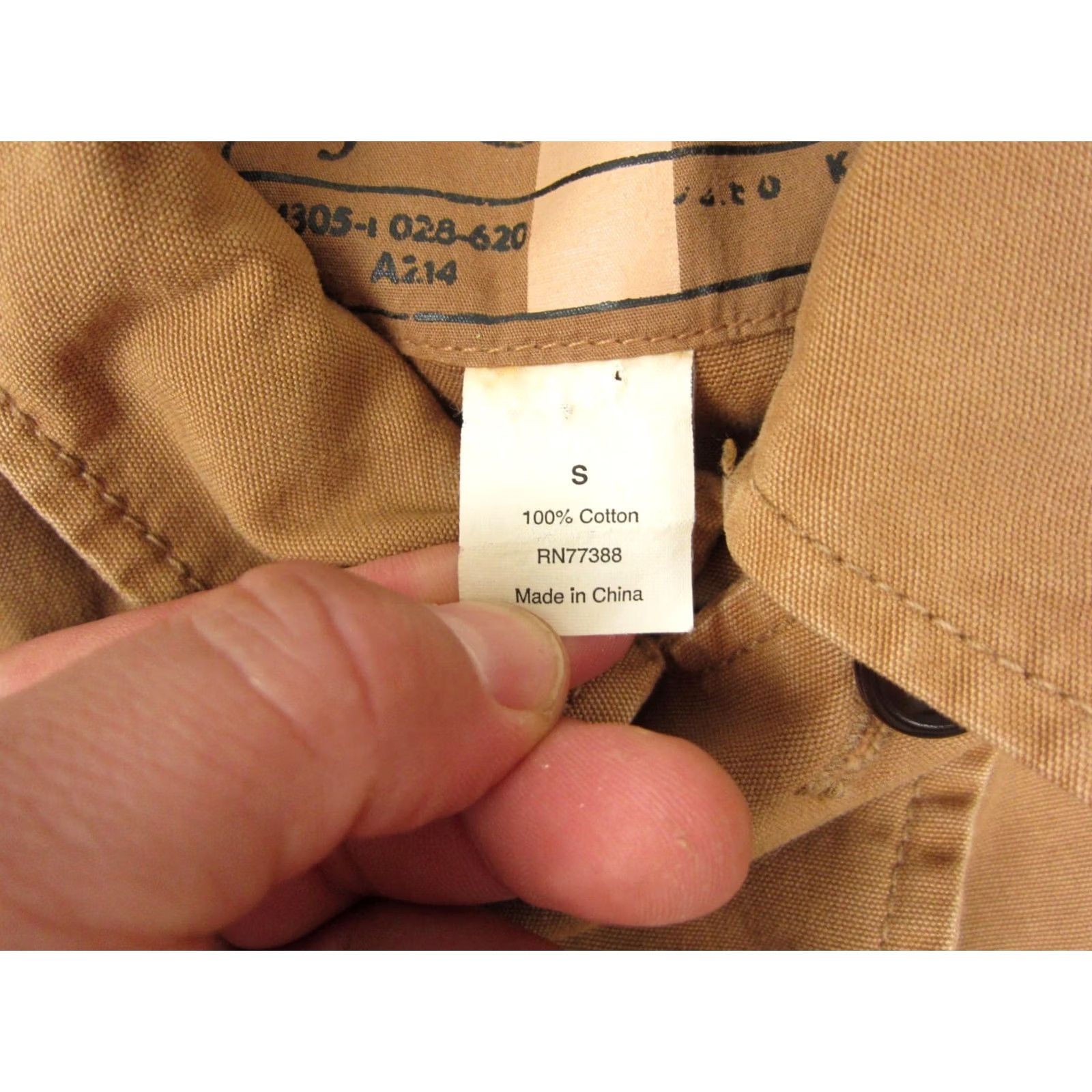 J.Crew J.CREW Jacket Womens S Brown Khaki Brigadier Utility Military Field Canvas Cotton Lining 100% Cotton Tailored Regular Size S / US 4 / IT 40 - 5 Thumbnail