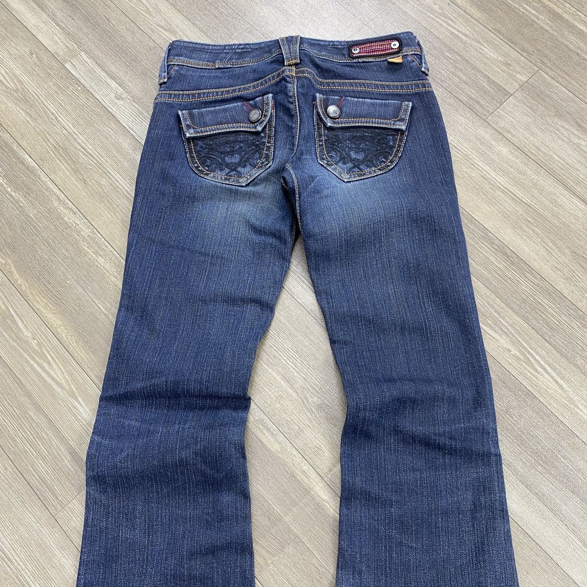 Japanese Brand 2000s Brappers Ifsixwasnine Lgb Goa Bootcut Flared Jeans Size US 26 / EU 42 - 17 Thumbnail