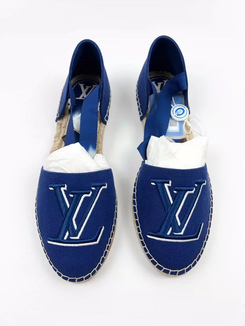Louis Vuitton Louis Vuitton Blue Strap Fisherman Shoes-2506 Size US 6 / EU 39 - 3 Thumbnail