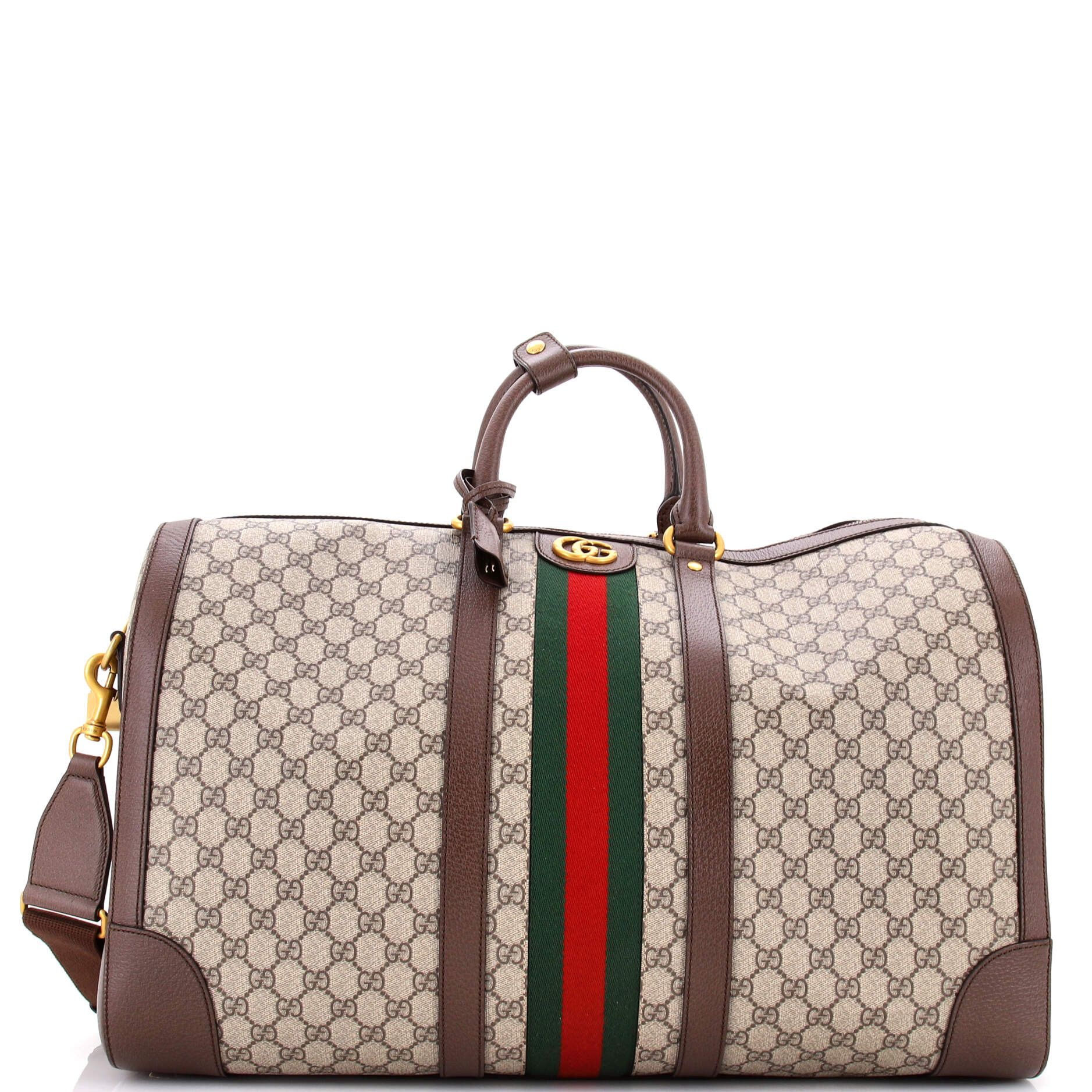 Gucci Savoy Web Convertible Duffle Bag Size ONE SIZE - 1 Thumbnail