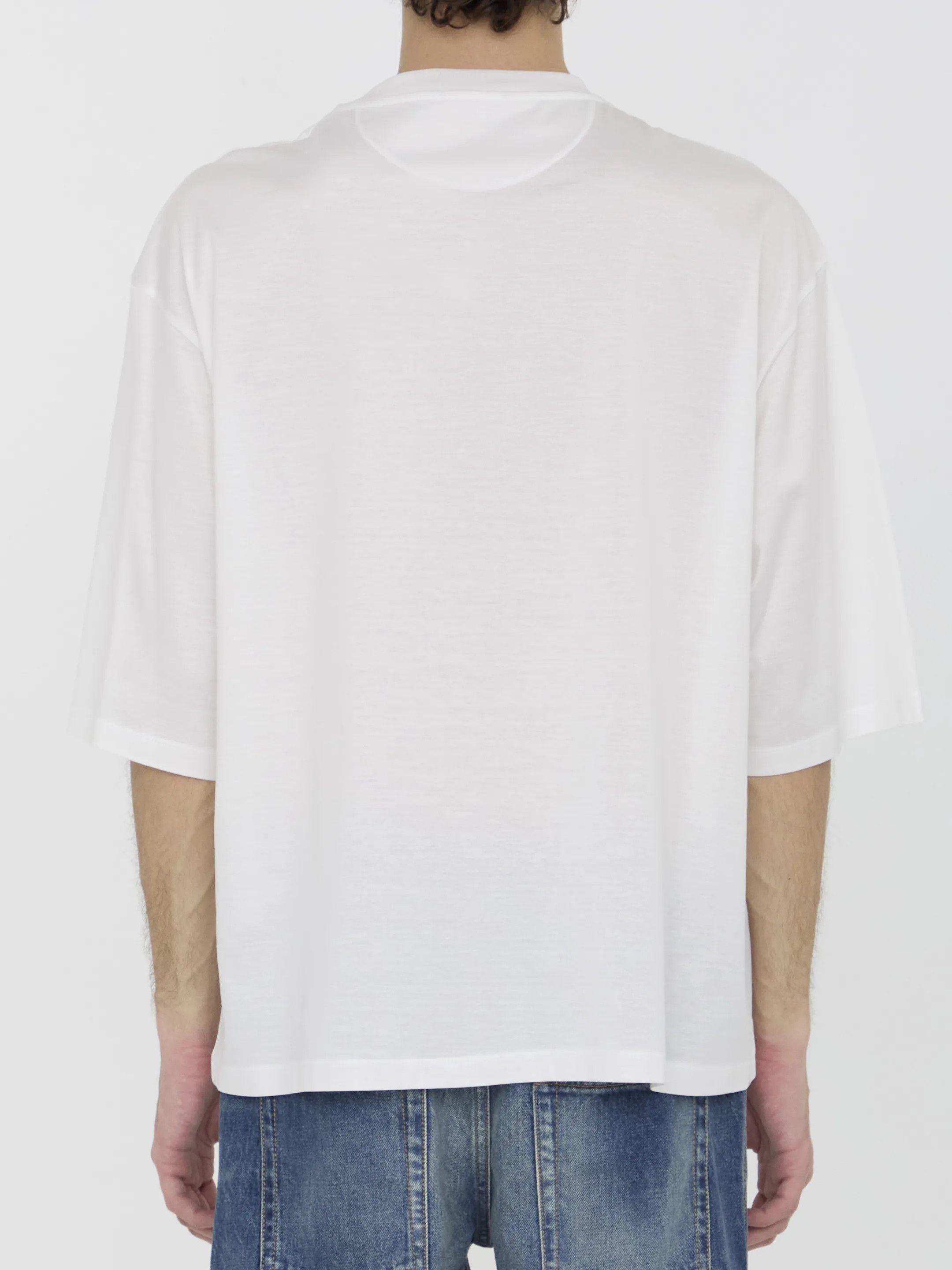 Valentino o1y0525 T-Shirt in White Size US XXL / EU 58 / 5 - 4 Thumbnail