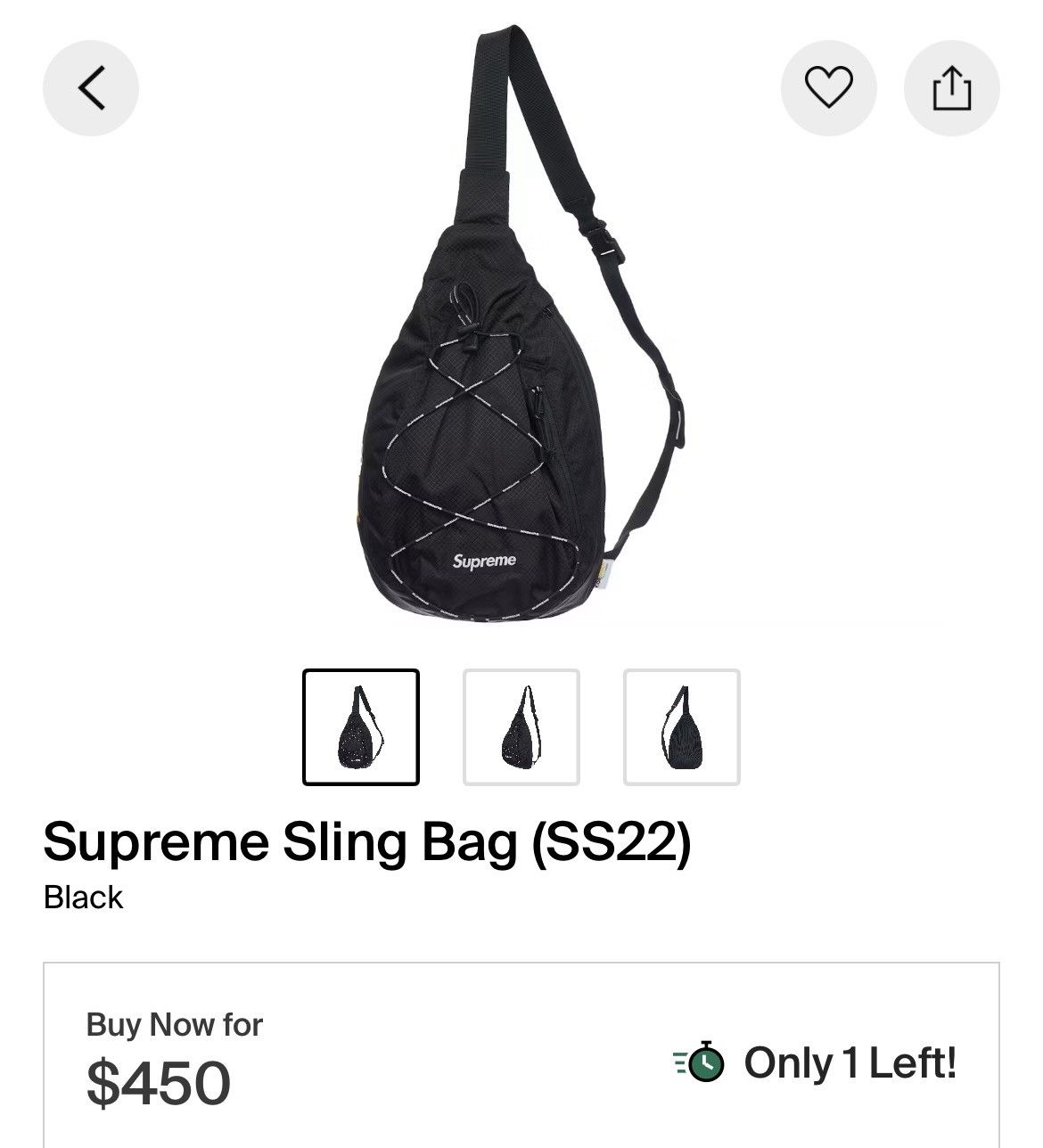 Supreme Supreme Sling Bag (SS22) | Grailed