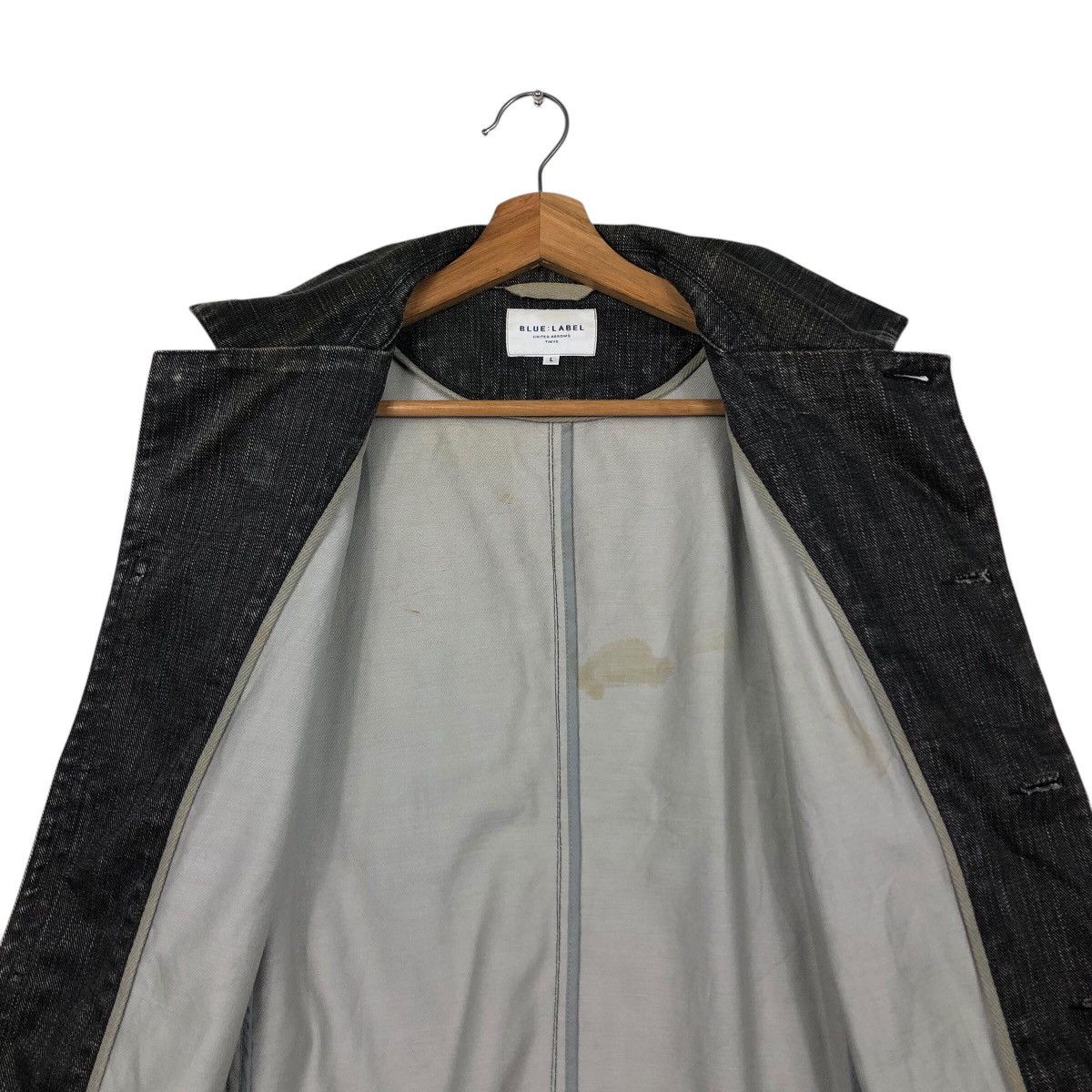 Japanese Brand Vtg Chore Worker Jacket United Arrow Blue Label Issey Miyake Size US L / EU 52-54 / 3 - 15 Thumbnail