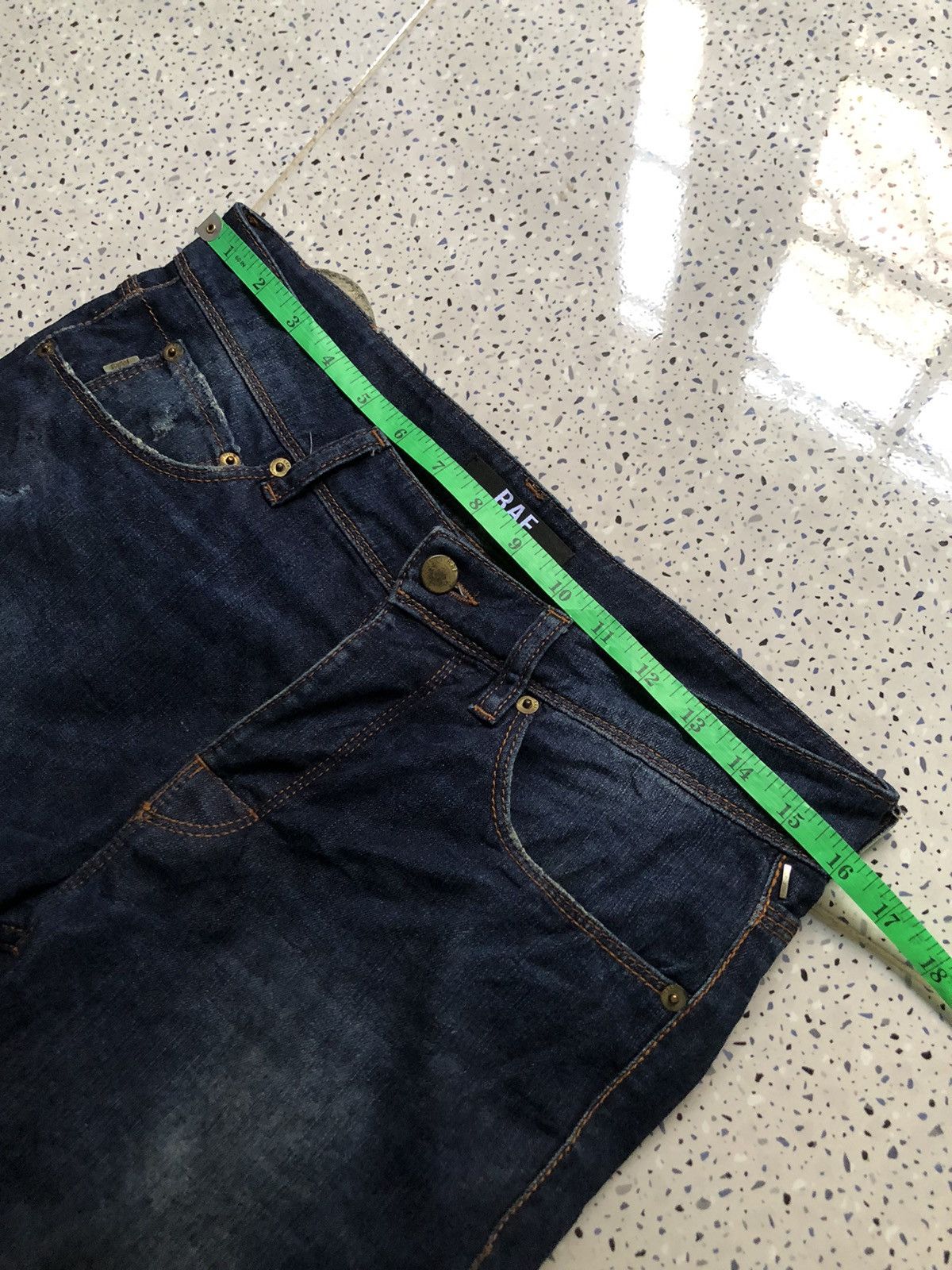 Designer Raf By Raf Simons Distressed Denim Size US 32 / EU 48 - 15 Thumbnail