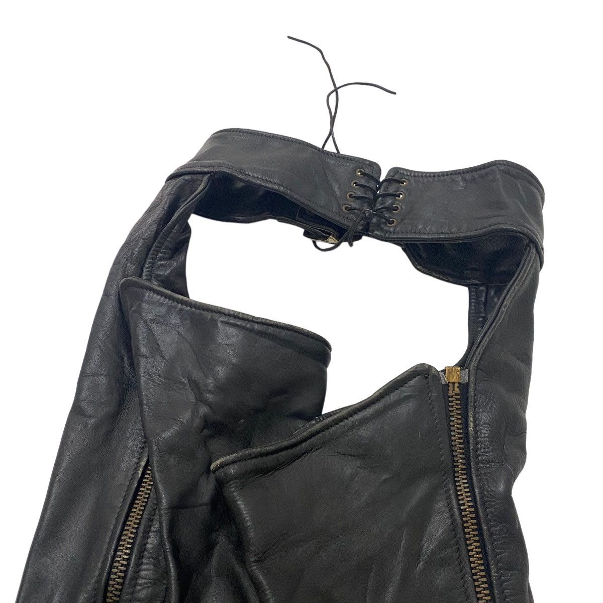 Chaps × Vanson Leathers × Vintage ☀️Vintage Vanson Leather motorcycle chaps size 28 Size US 28 / EU 44 - 9 Thumbnail