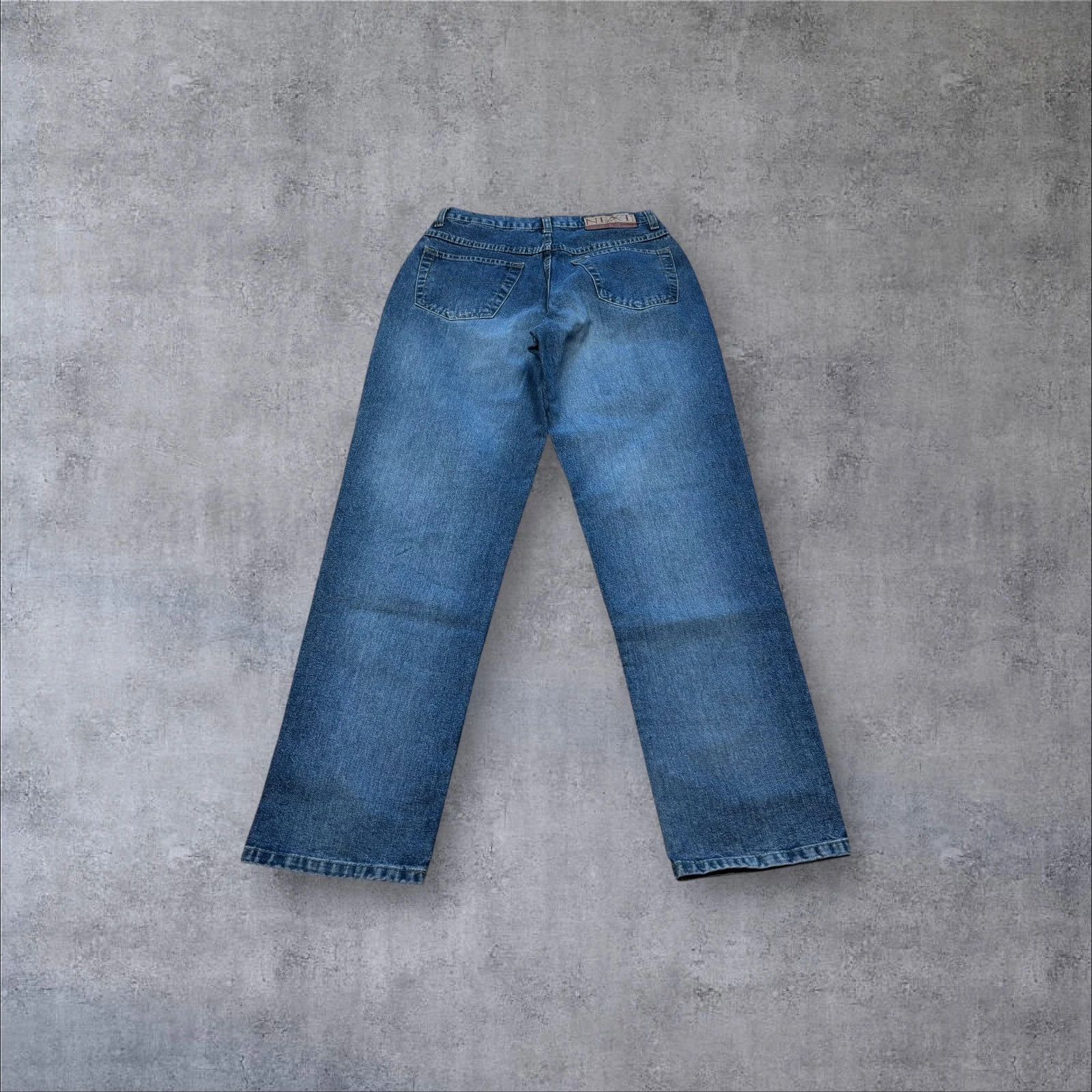 NEXT Next Straight Leg Jeans Size 30" / US 8 / IT 44 - 2 Thumbnail