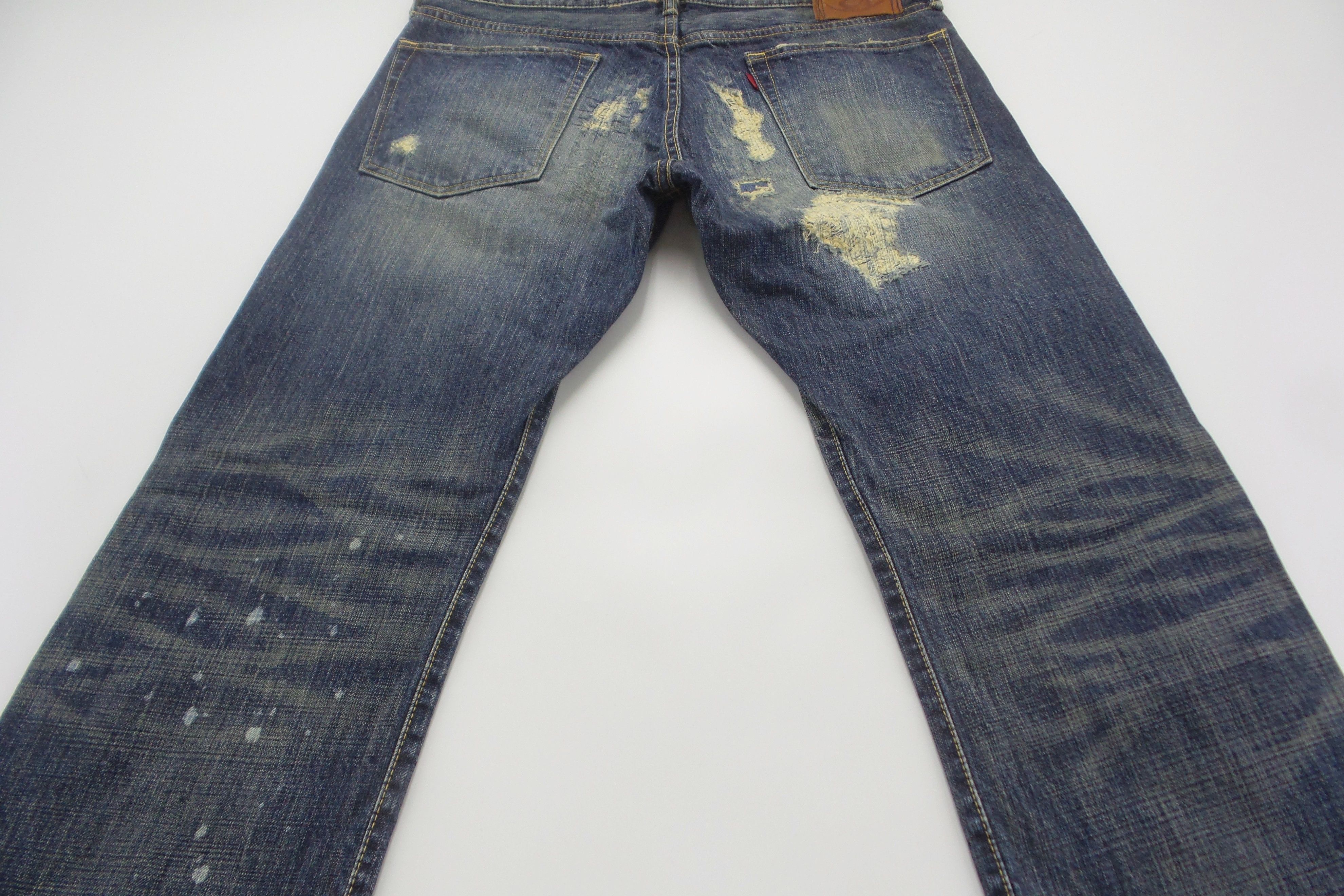 Eternal × Japanese Brand DISTRESSED Eternal Stonewashed Jeans W36xL42.5 Size US 36 / EU 52 - 10 Thumbnail