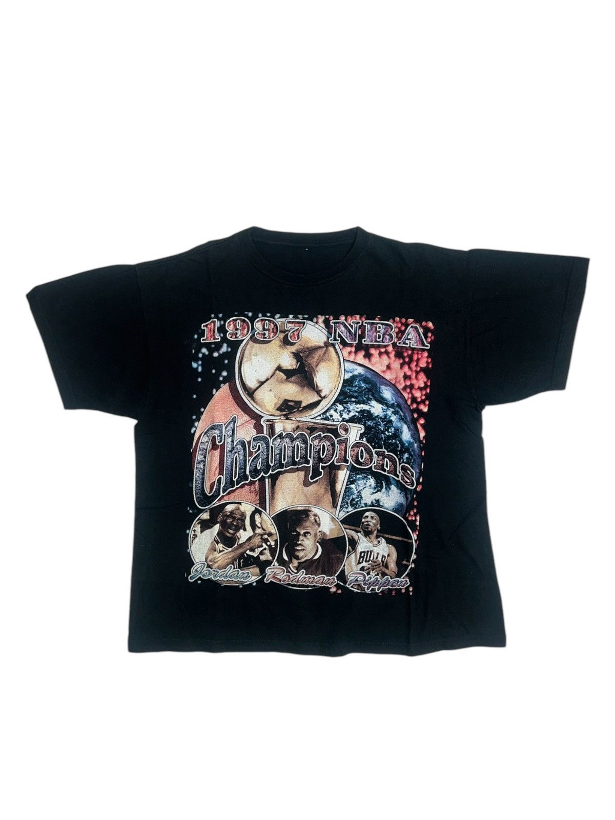 Vintage 1997 NBA Chicago Bulls Champions T-Shirt