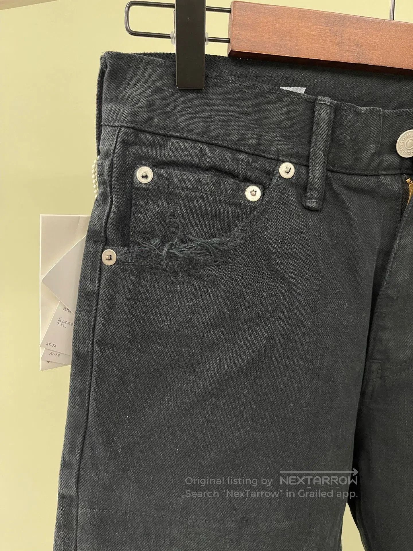 Visvim Visvim Social Sculpture Dark Blue Jeans. Size US 30 / EU 46 - 2 Thumbnail