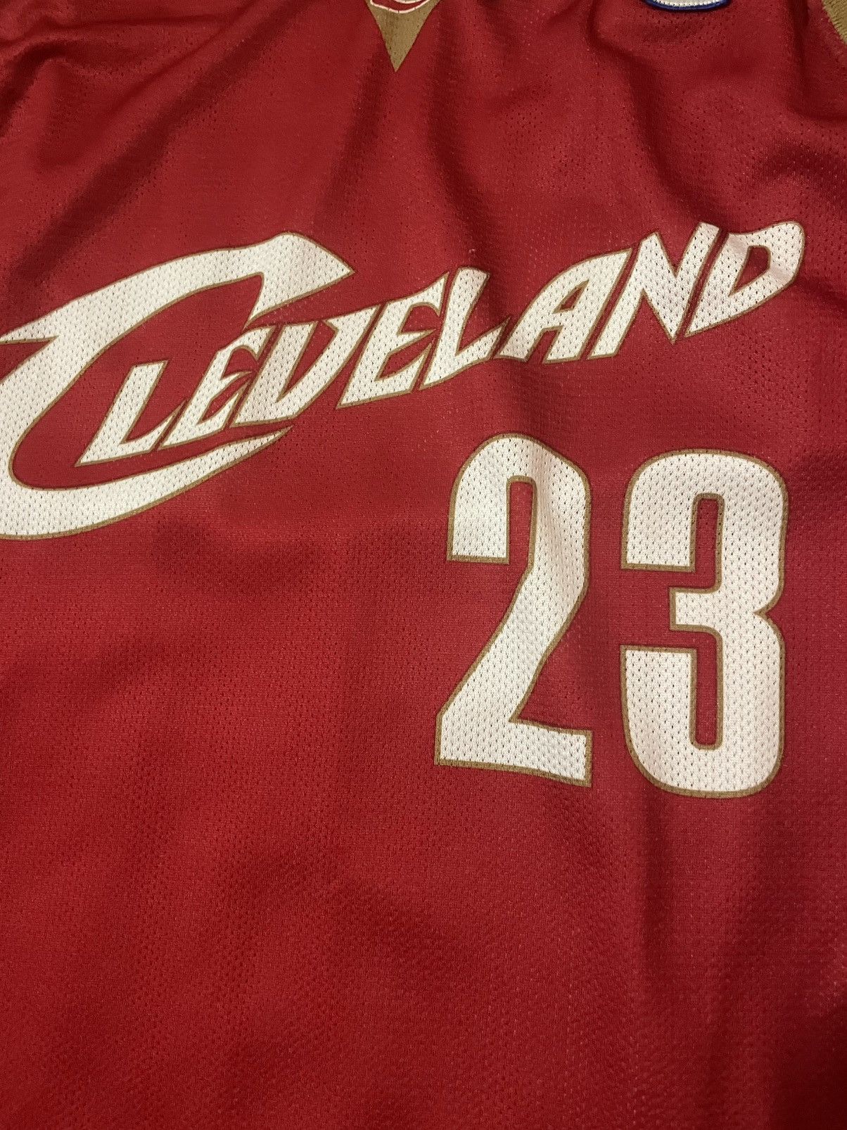 NBA Cleveland Cavaliers Lebron James jersey Champion NWT