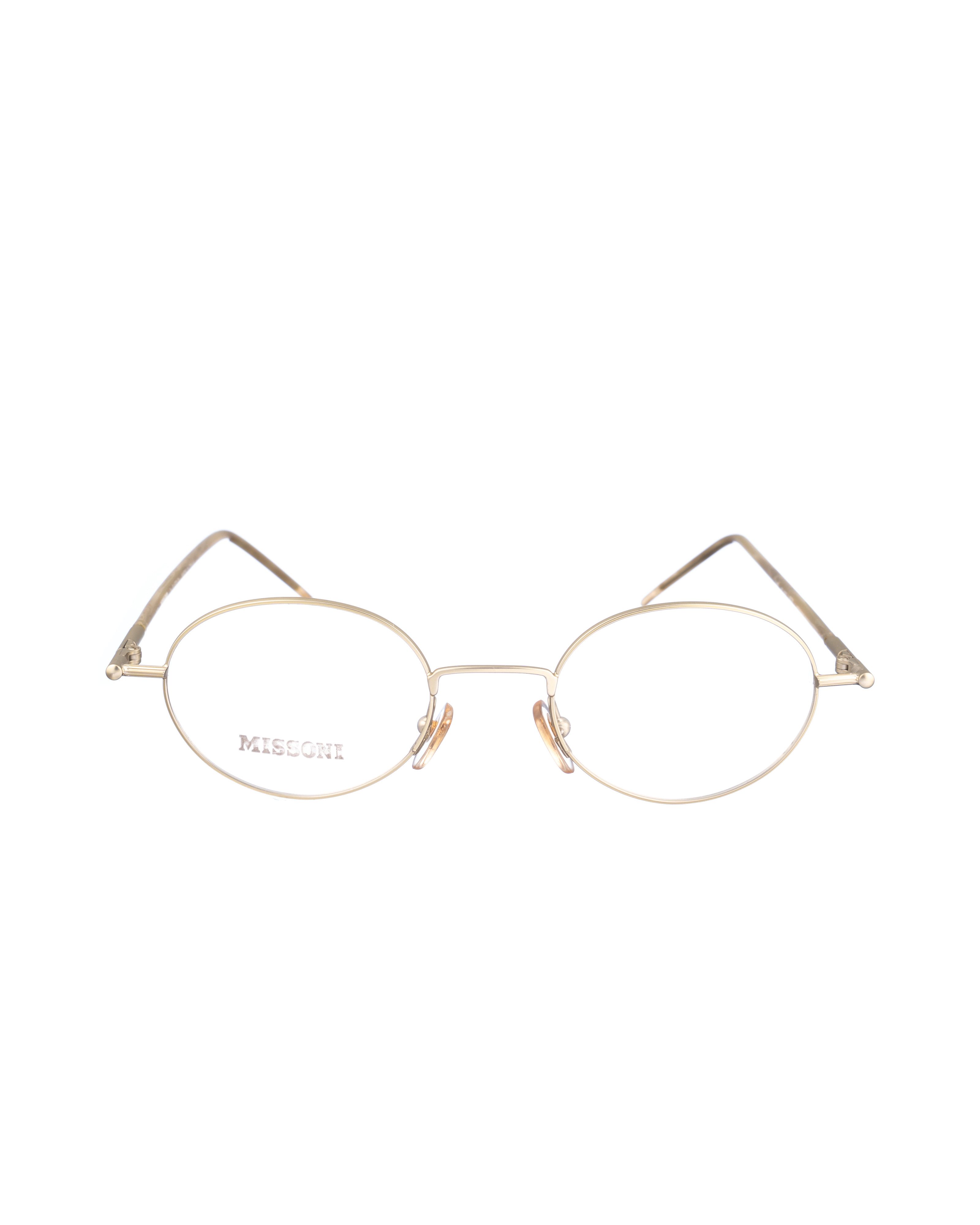 Missoni Missoni 00s Vintage Matte Blond Gold Glasses Size ONE SIZE - 1 Thumbnail