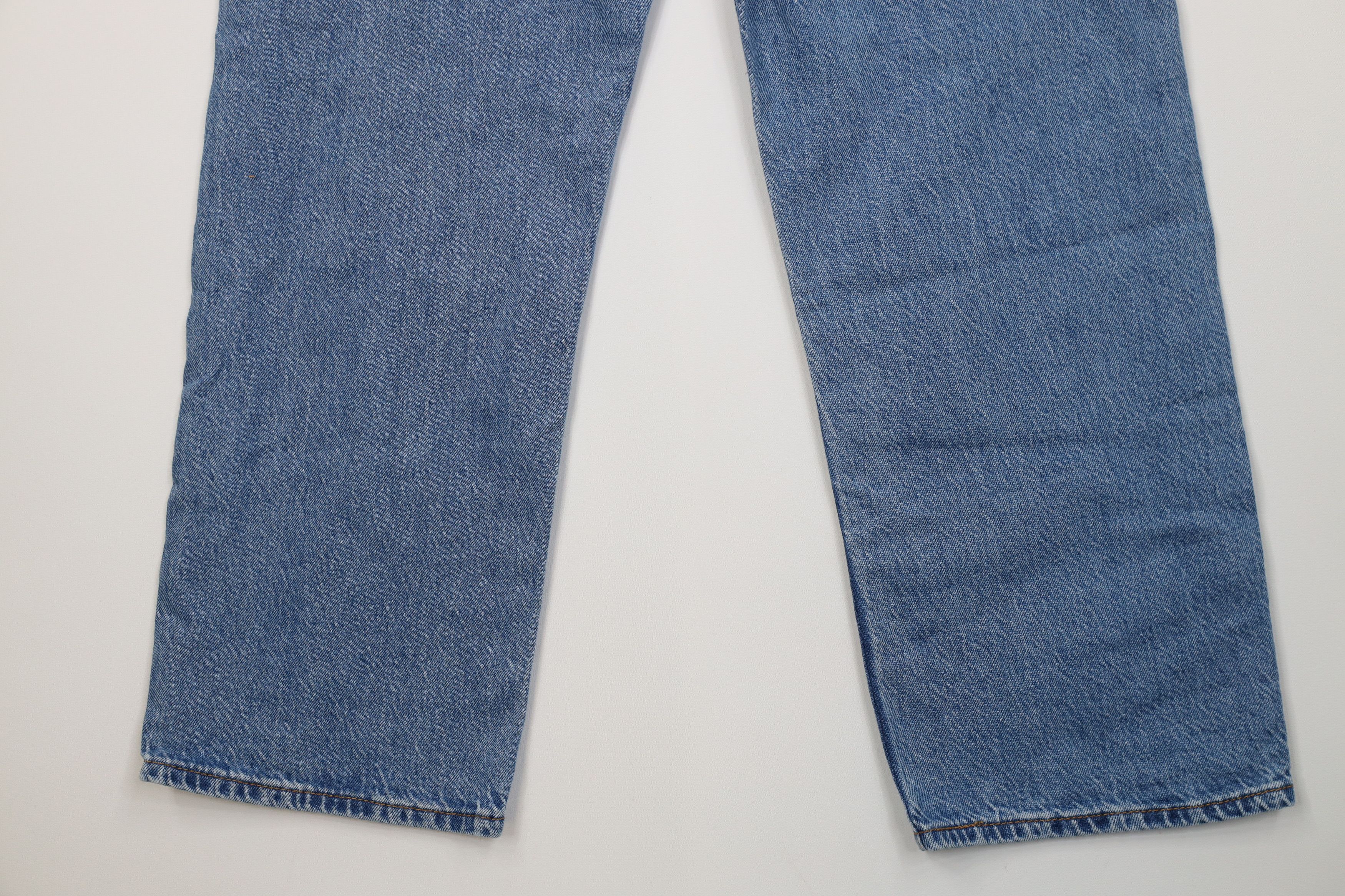 Levi's Vintage Y2K Levis Premium Fly Rib Cage Straight Ankle Jeans Size 28" / US 6 / IT 42 - 14 Thumbnail