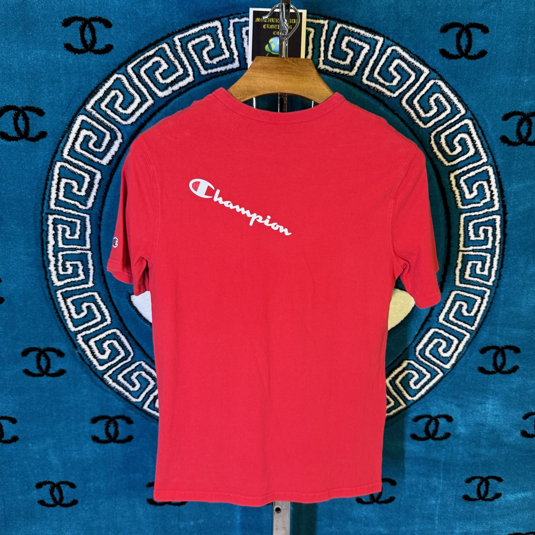 Champion THE CHAMPION LOGOS REPEAT ALL OVER MOTIF S/S SHIRT Size US M / EU 48-50 / 2 - 2 Thumbnail