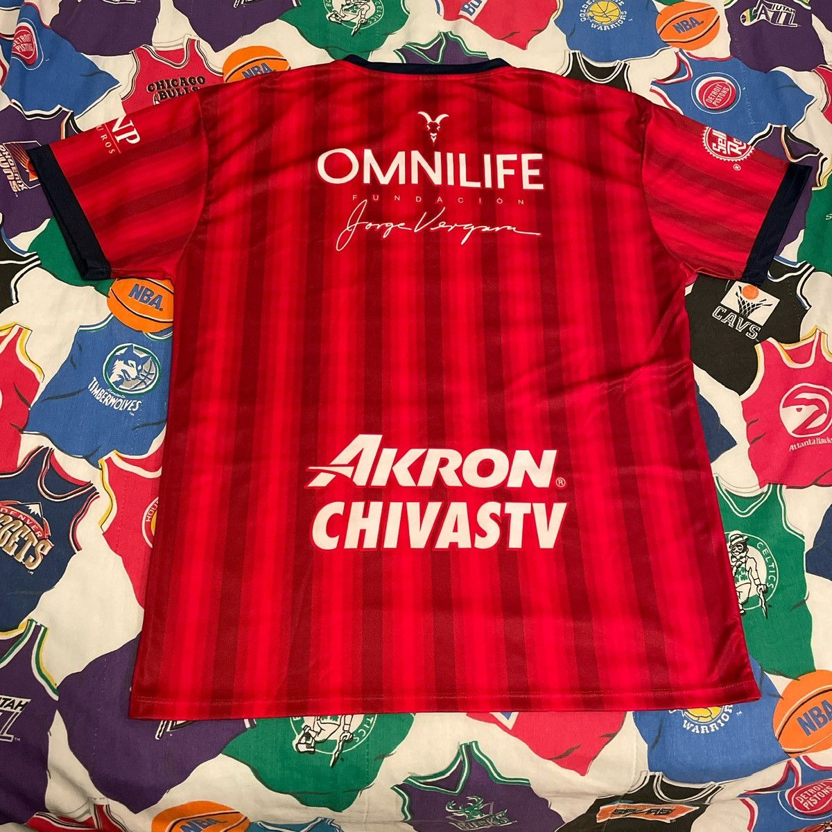 Vintage Vintage Chivas De Guadalajara Home/Away Jersey, XL Size US XL / EU 56 / 4 - 2 Thumbnail