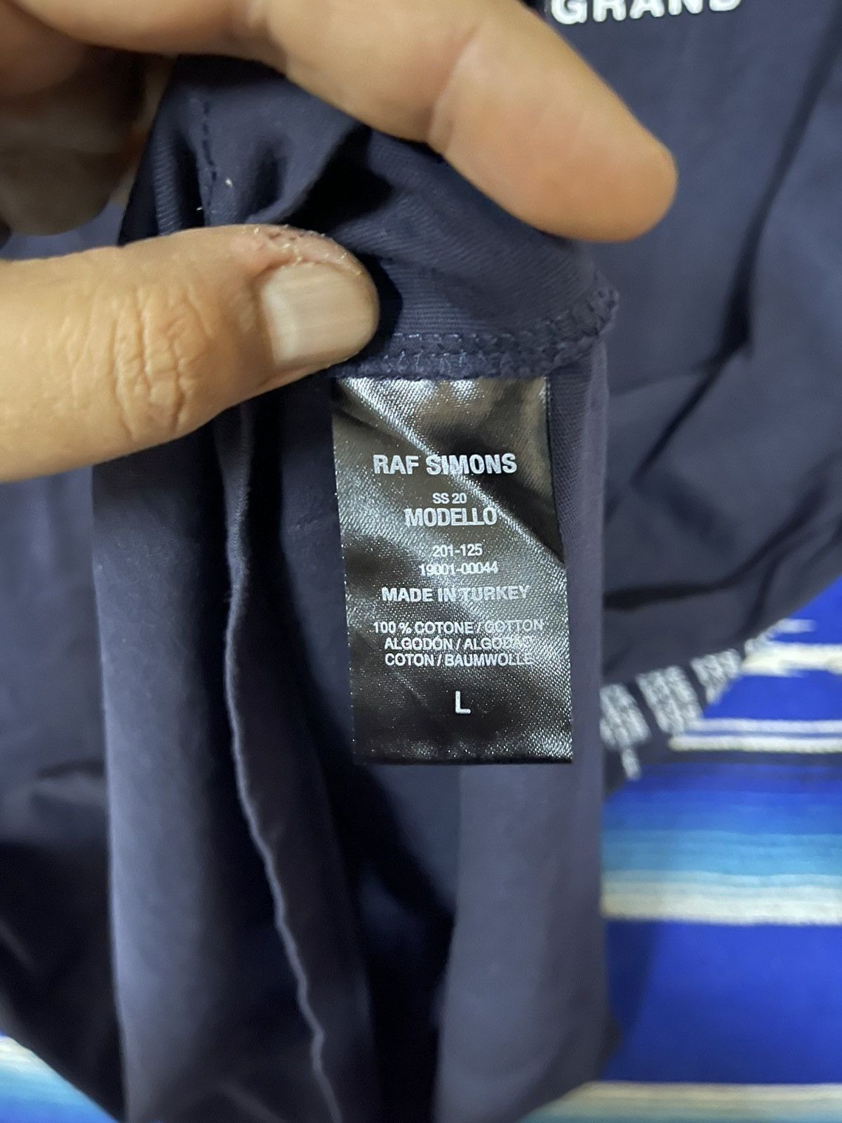 Raf Simons SS20 RAF Simon Antwerp Tour T-shirt Size L Size US L / EU 52-54 / 3 - 12 Thumbnail