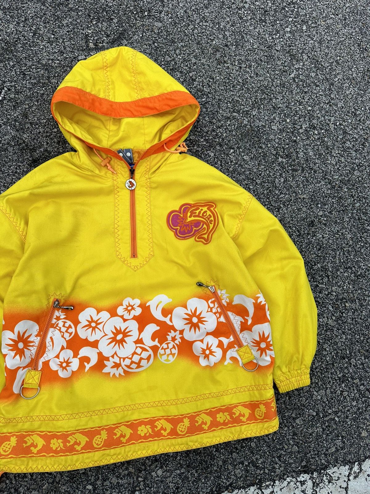 Japanese Brand 👹Vintage Jojo Fiore Floral Pullover Jacket Size US L / EU 52-54 / 3 - 5 Thumbnail