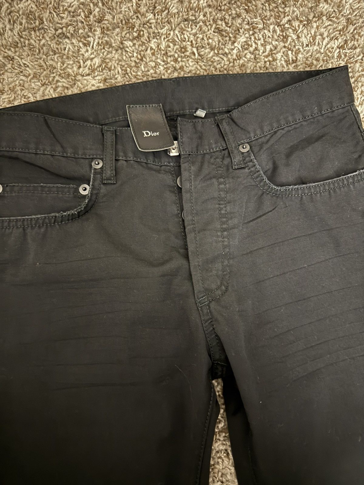 Dior Dior Homme SS05 Untitled Whiskered Trousers Size US 28 / EU 44 - 3 Thumbnail