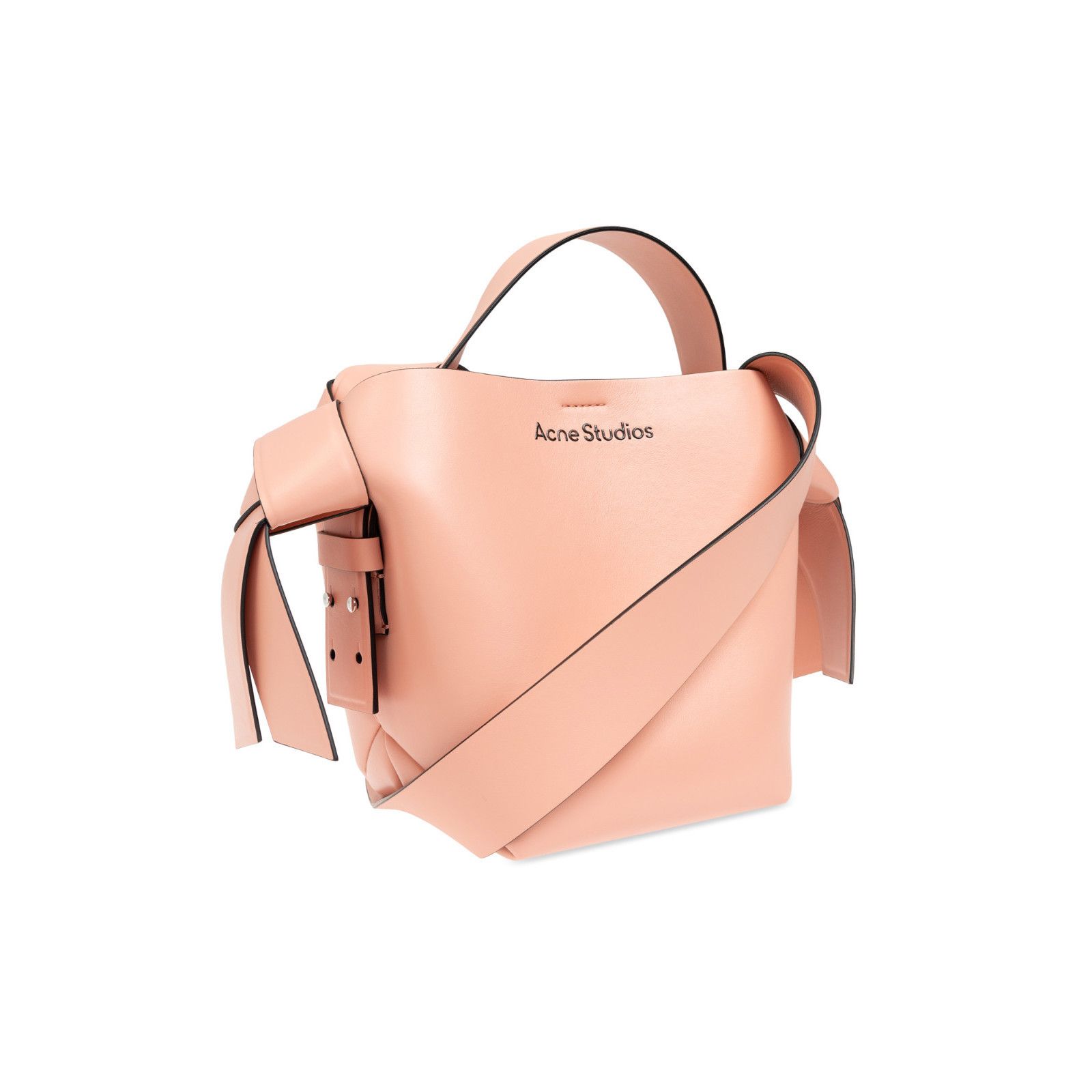 Acne Studios ACNE STUDIOS Bucket Pink Leather Shoulder Bag New Size ONE SIZE - 3 Thumbnail