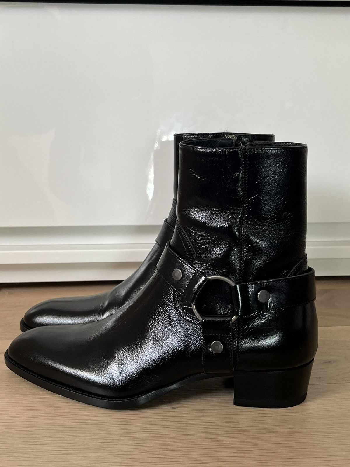 Saint Laurent Paris Wyatt Harness Boots. 41.5 | Grailed
