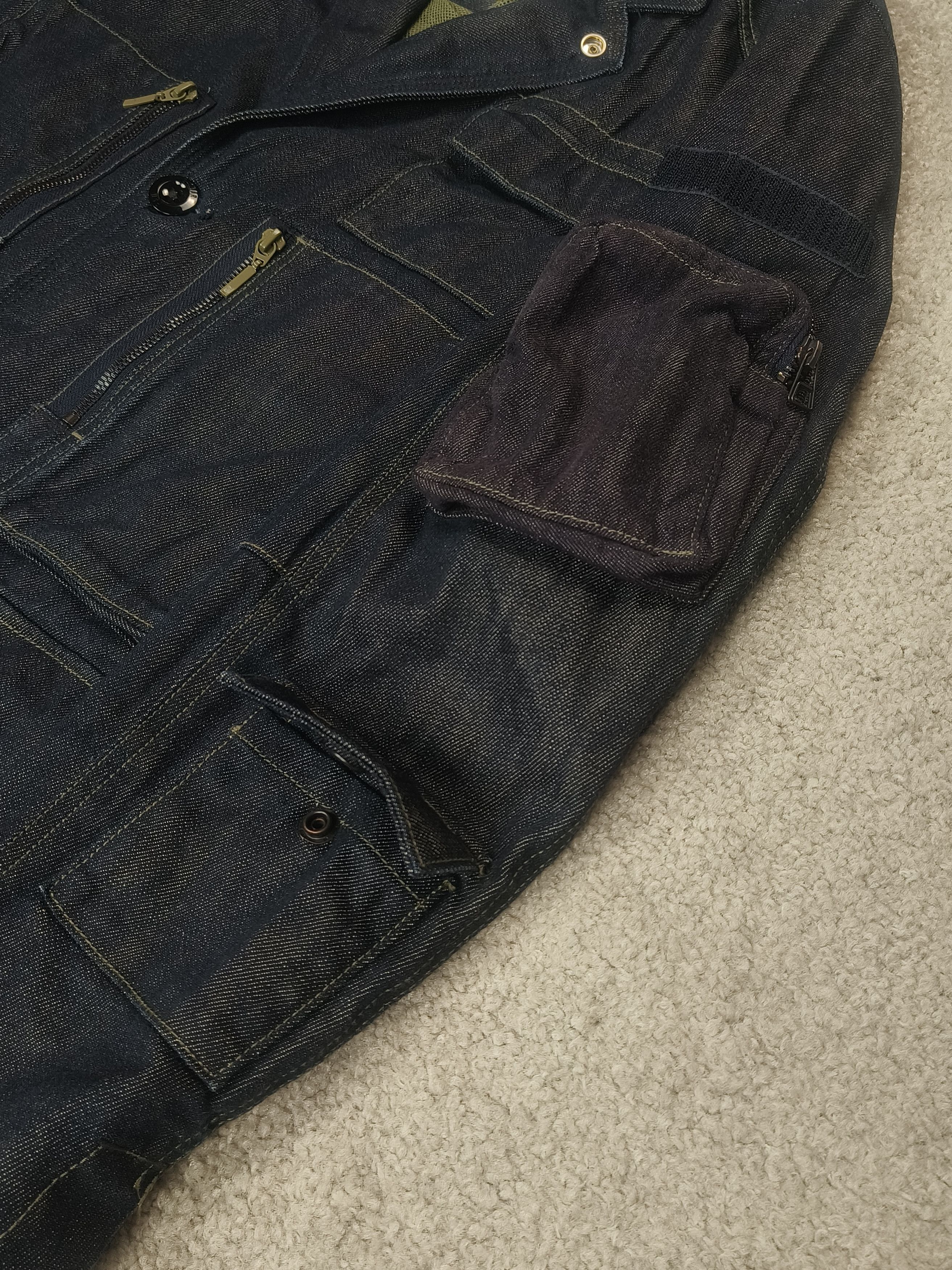 G-Star G-STAR Raw Research GSRR Hito Denim Multi Pocket Coat Jacket Size US L / EU 52-54 / 3 - 4 Thumbnail