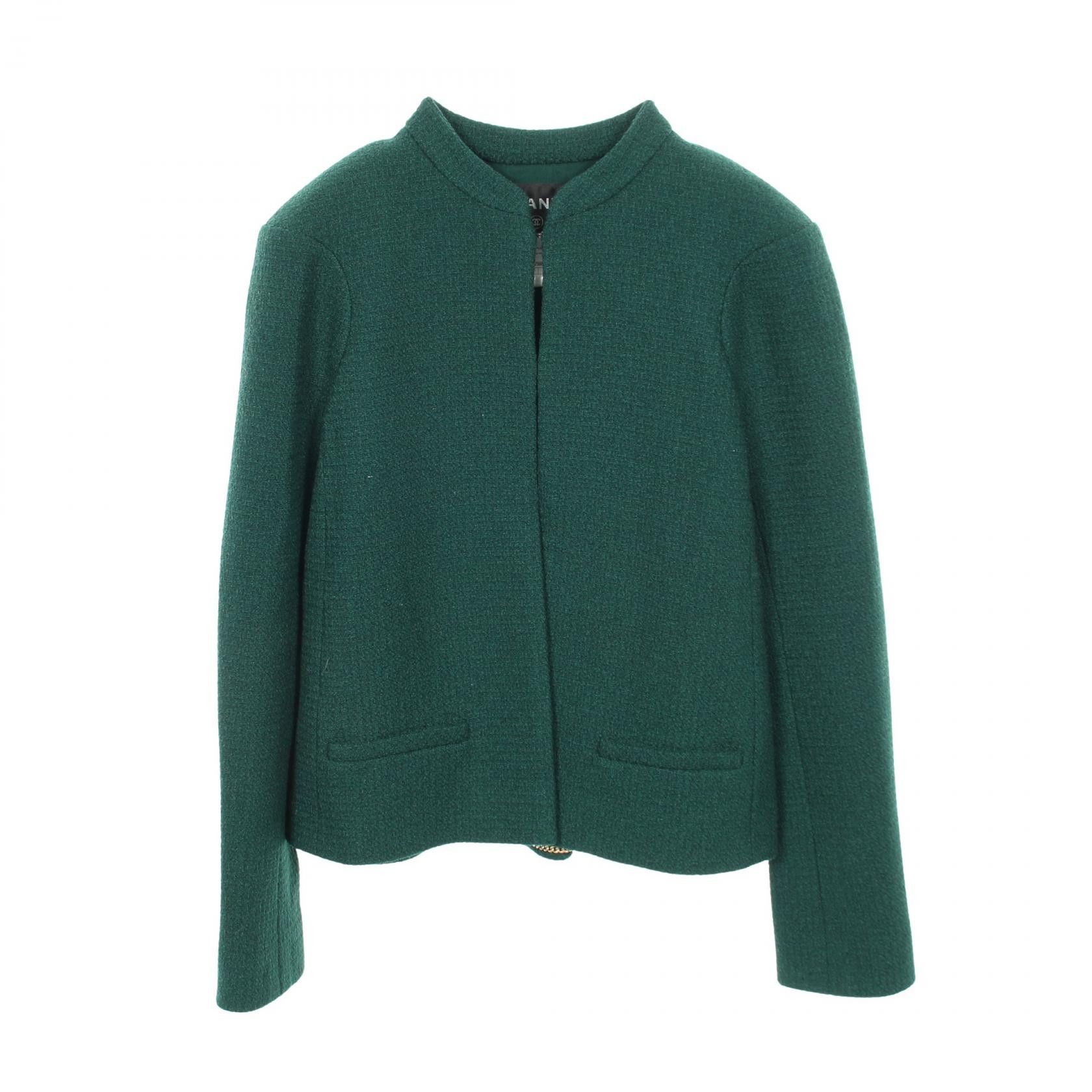 Chanel Chanel Chanel Wool Outerwear Textile Outerwear DUTY FREE for USA Size ONE SIZE - 1 Thumbnail
