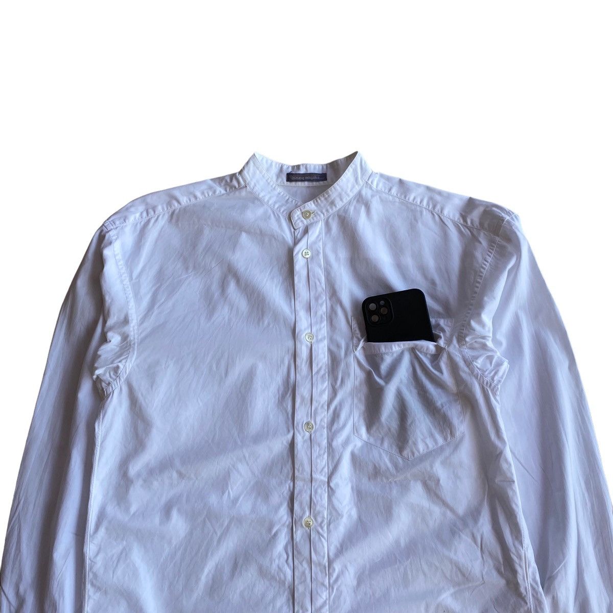 Issey Miyake Men White Shirts