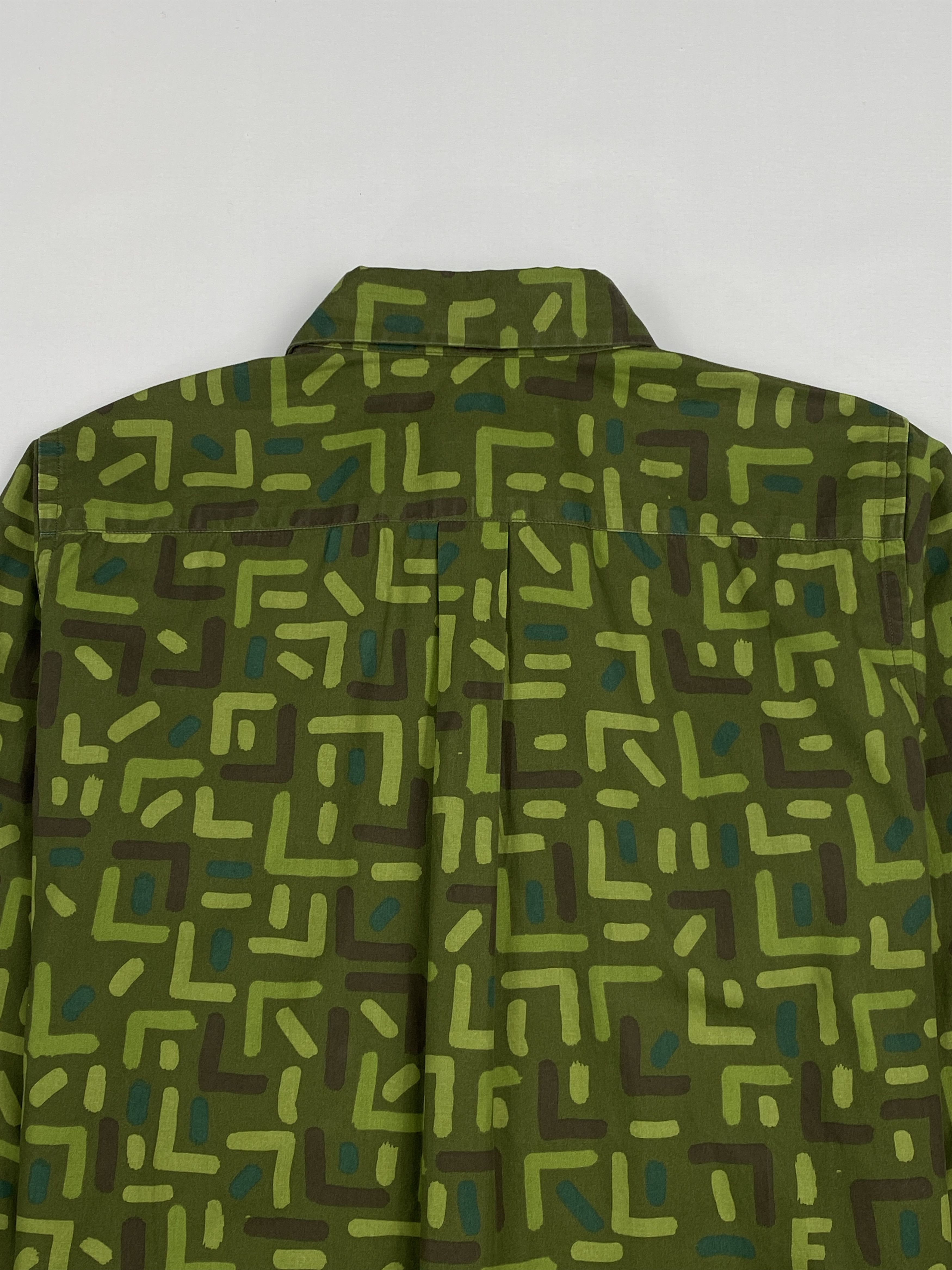 Comme des Garcons Black AD2014 Geometric Print Long Sleeves Shirt Size US XS / EU 42 / 0 - 11 Thumbnail