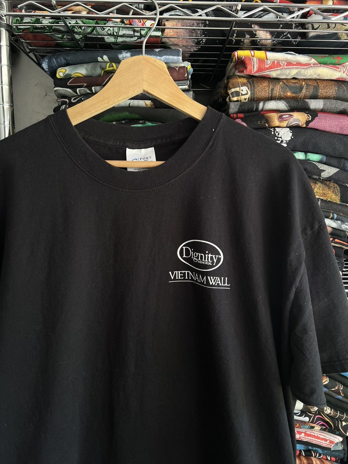 Vintage 2000s Vietnam Wall Dignity Memorial Souvenir Tee Size US XL / EU 56 / 4 - 2 Thumbnail