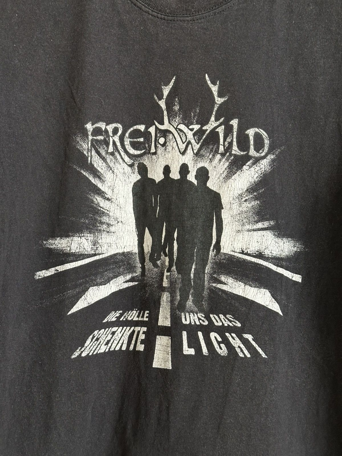 Band Tees 🔥 2002 Frei.Wild Eines Tages Album Rock Band Vintage T Shirt Size US L / EU 52-54 / 3 - 3 Thumbnail