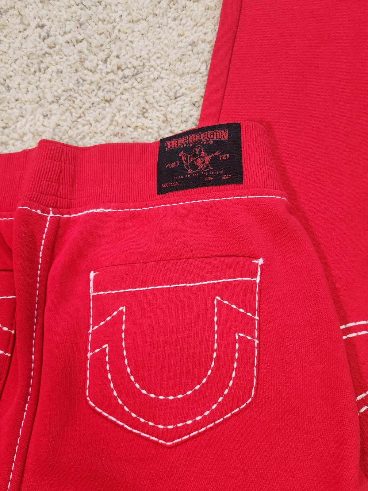 True Religion NEW True Religion Pull-On Flare Jeans Red Anniversary Small Size 28" / US 6 / IT 42 - 2 Thumbnail