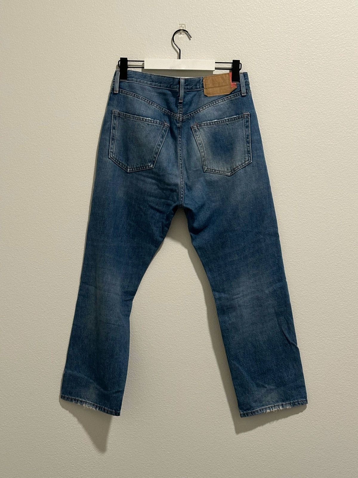 Acne Studios Acne Studios 2003 Mid Blue Trash Jeans 30/30 Size US 30 / EU 46 - 2 Thumbnail