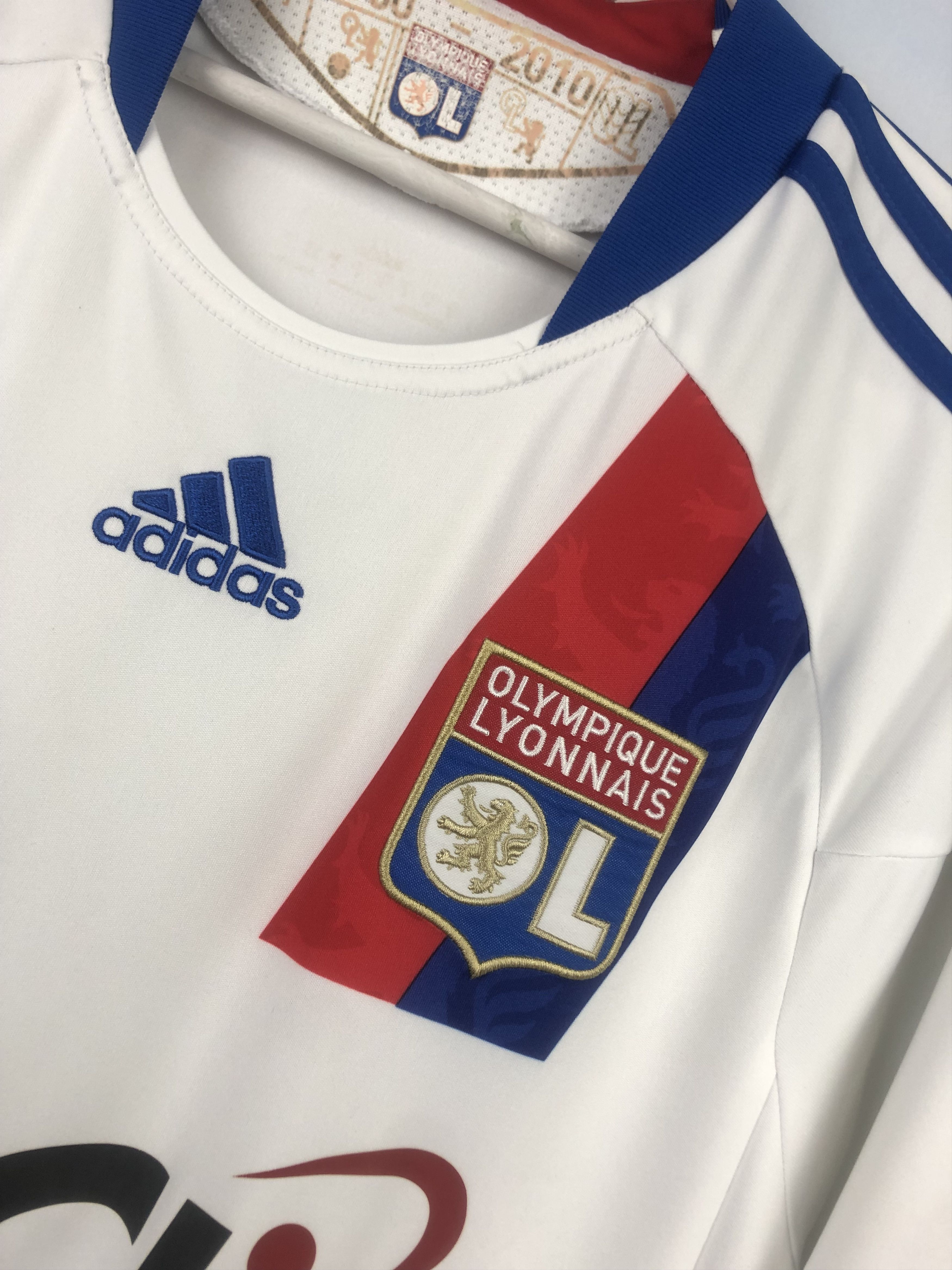 Adidas Olympique Lyonnais football shirt Soccer Jersey Tee Hype Size US S / EU 44-46 / 1 - 6 Thumbnail