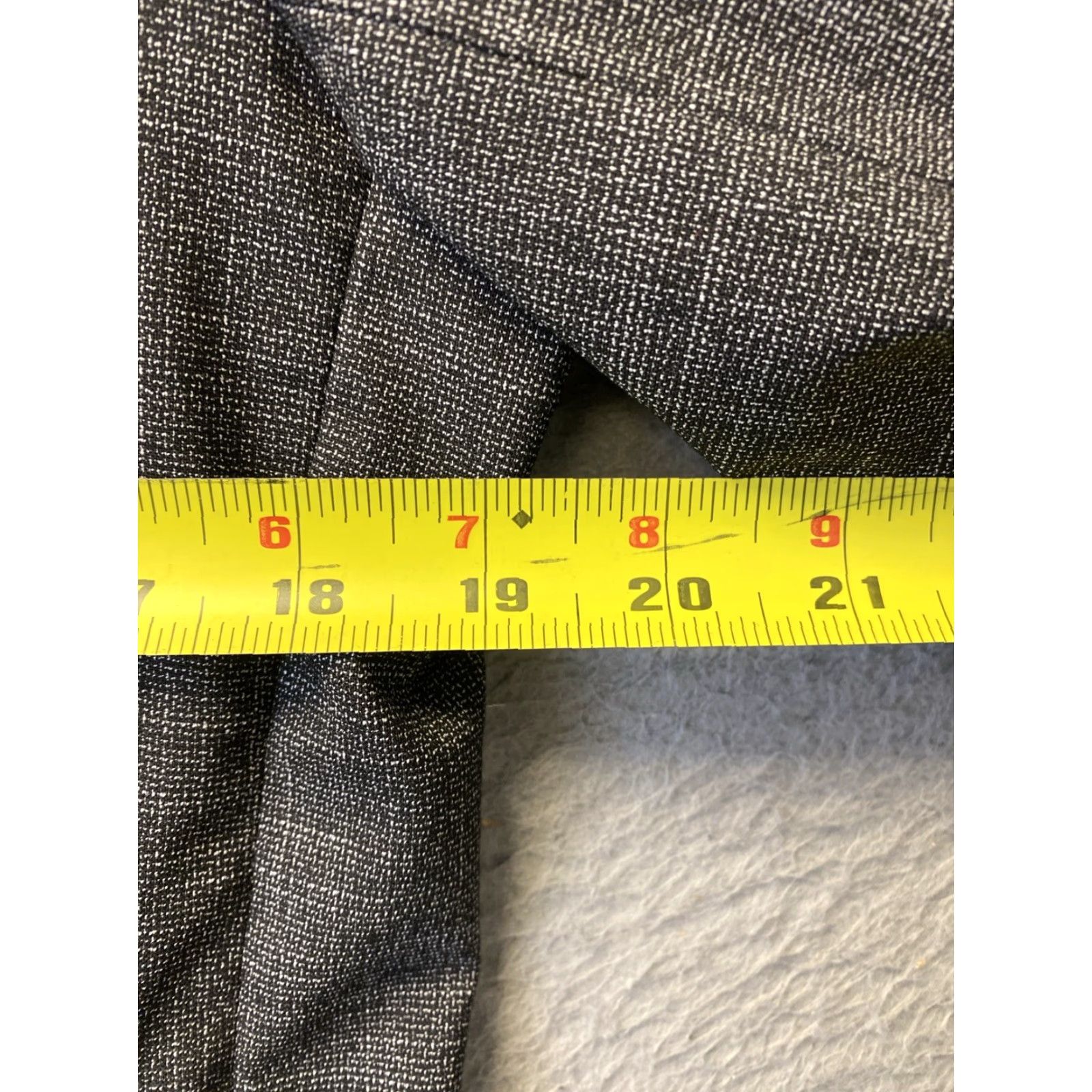 Nordstrom VINTAGE Nordstrom Men’s Blazer Sport Coat Single-Breasted 40R Gray Notch Lapel Lightweight Men's Size 40R - 7 Thumbnail