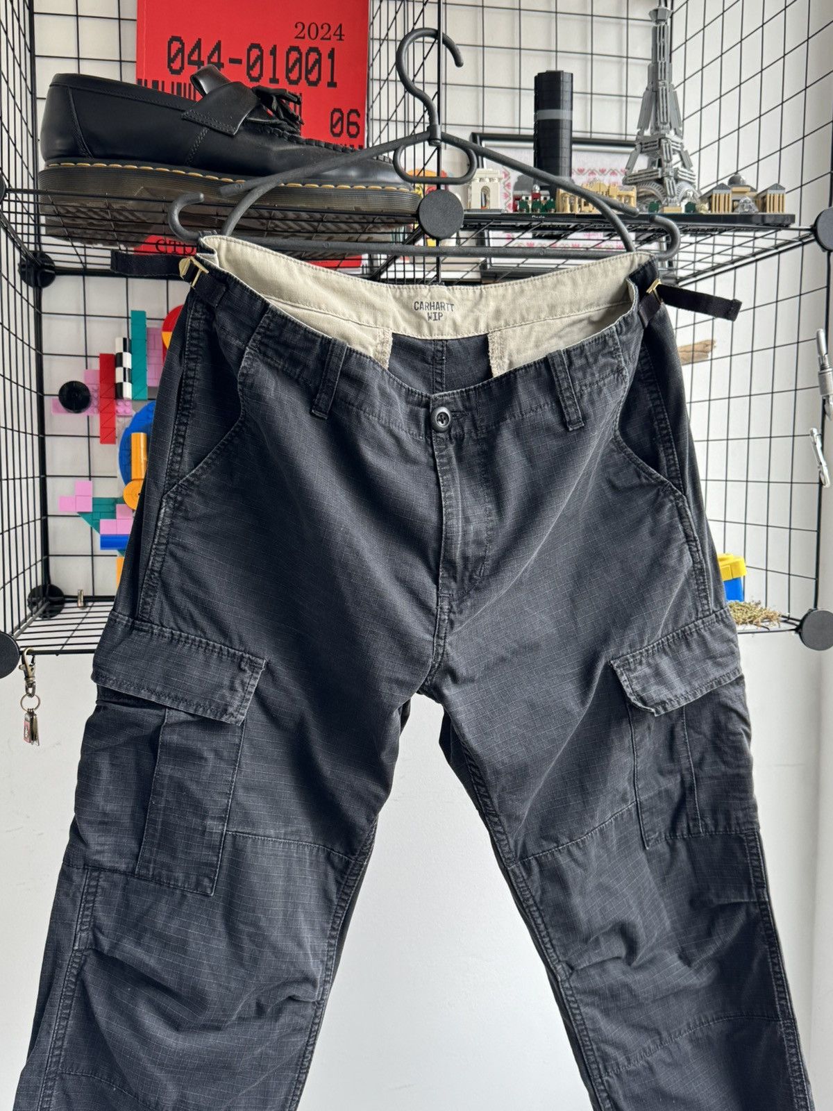 Carhartt Wip Carhartt WIP Aviation Regular Cargo Pants Black Size US 32 / EU 48 - 5 Thumbnail