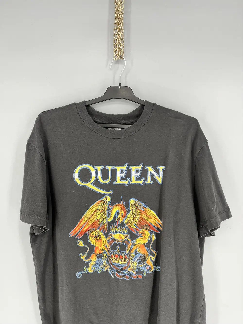 Band Tees Mens Vintage QUEEN T Shirt Rock Band Tee Size US XL / EU 56 / 4 - 5 Thumbnail