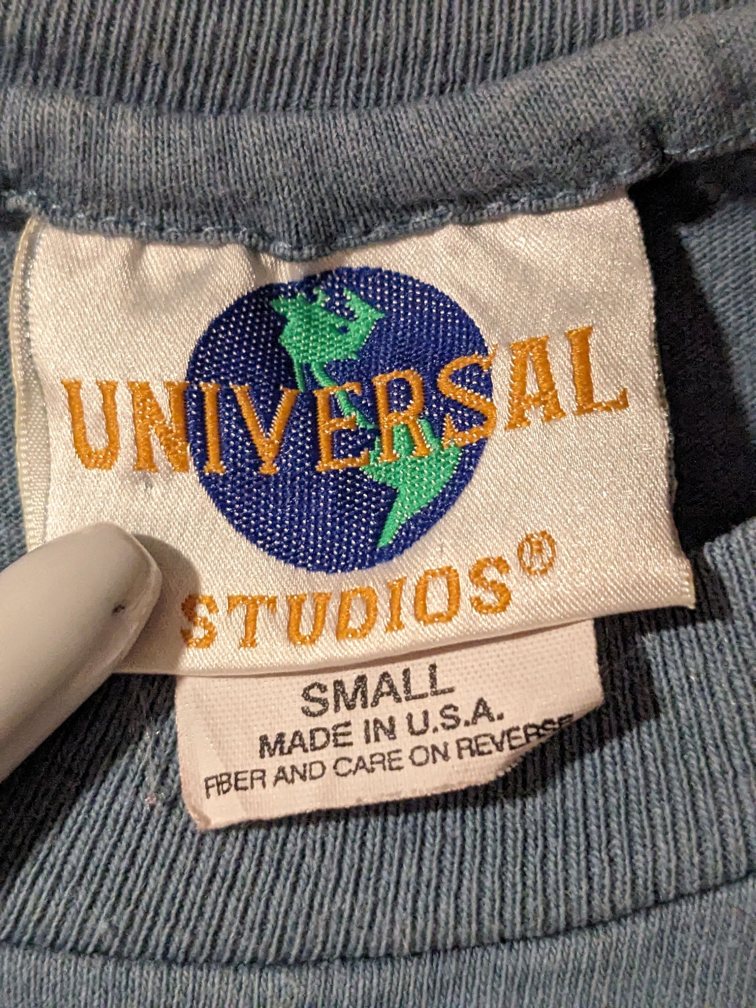 Universal Studios Vintage 90s Universal Studios Florida Blue Small T-Shirt Size US S / EU 44-46 / 1 - 3 Thumbnail