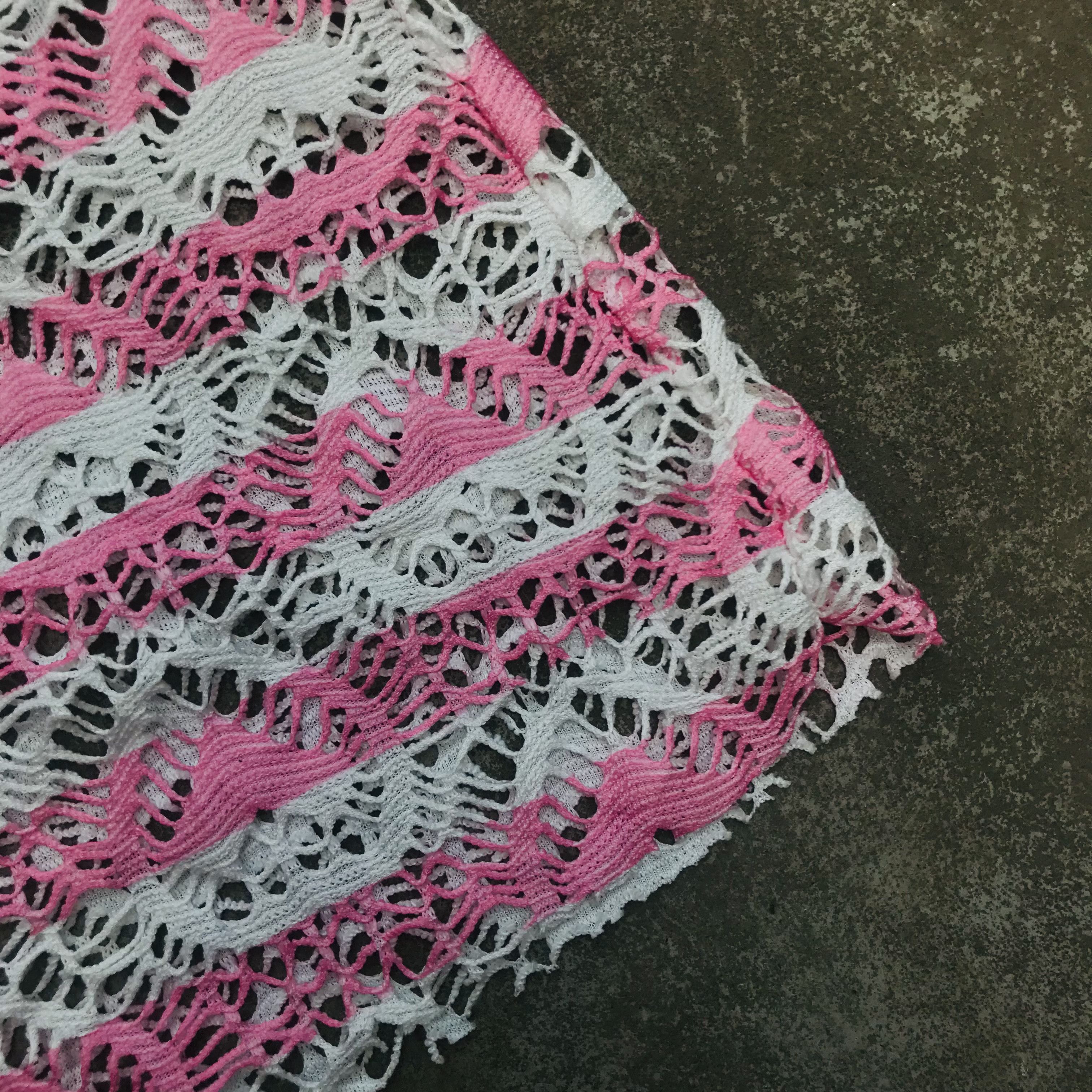 Japanese Brand × Vintage Japanese Floral Net Tank Top Size S / US 4 / IT 40 - 4 Thumbnail