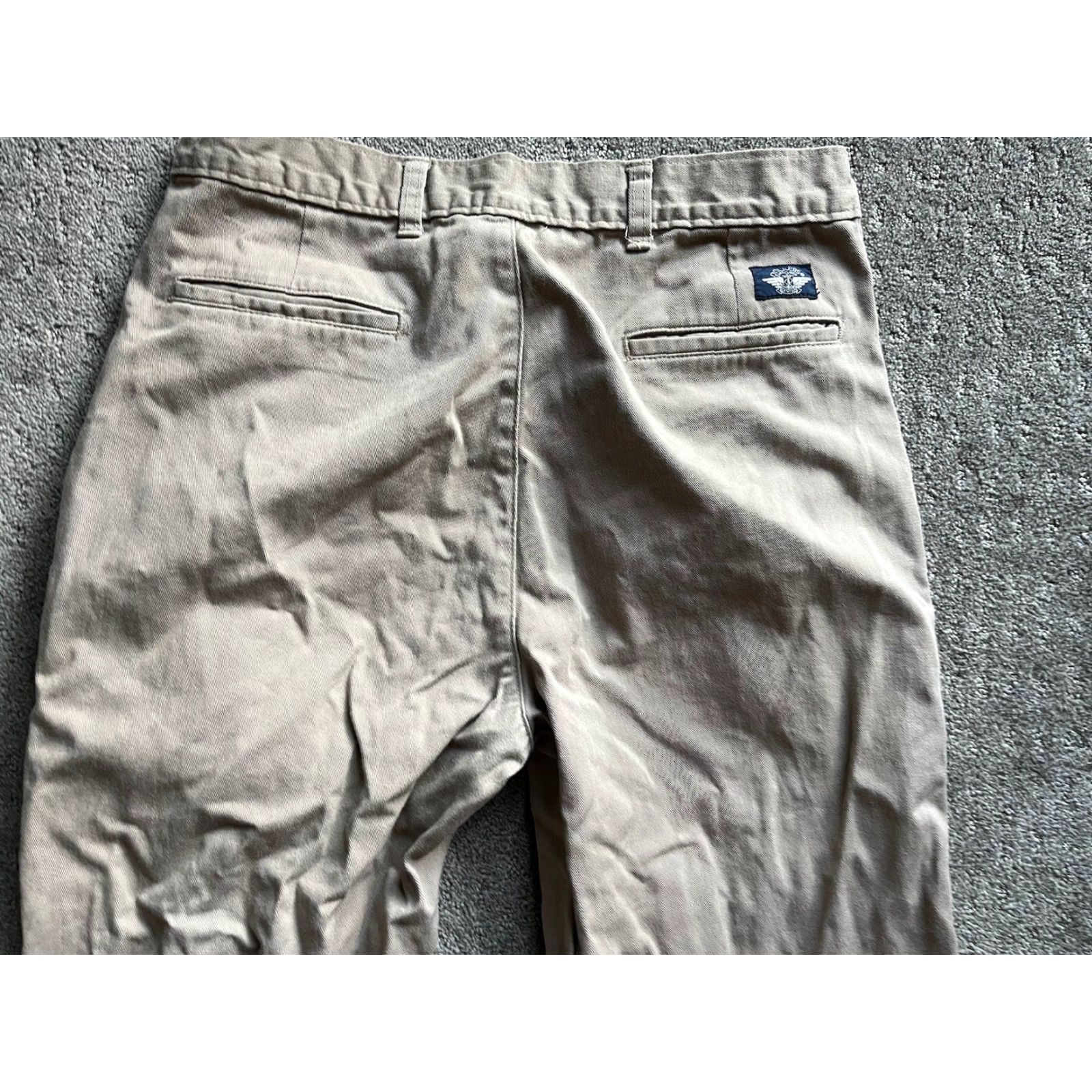 Dockers DOCKERS Classic Fit Chinos Pants 32x32 Beige Khaki Solid Mens Size US 32 / EU 48 - 2 Thumbnail