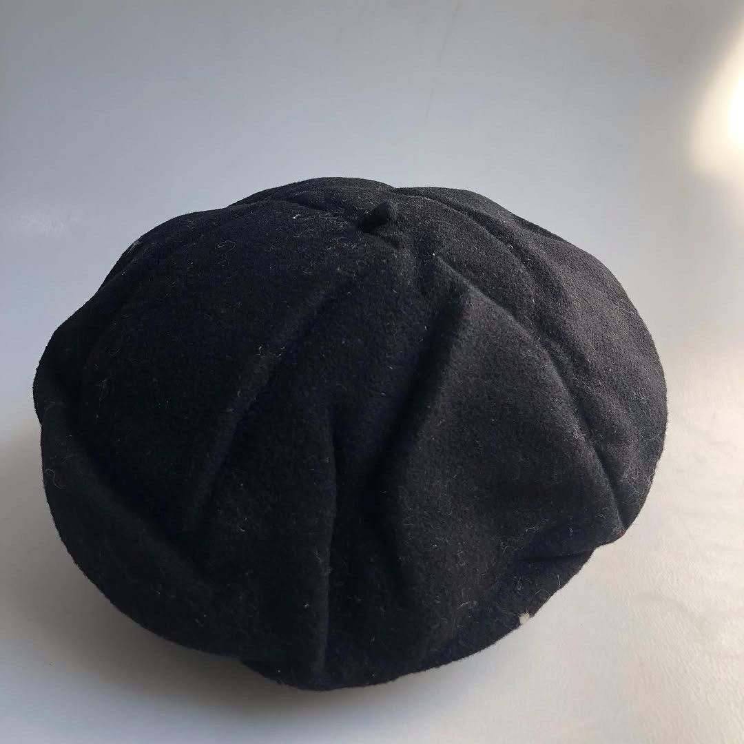 Designer × Vintage French beret hat Etcheq black stussy kangol like stussy Size ONE SIZE - 7 Thumbnail
